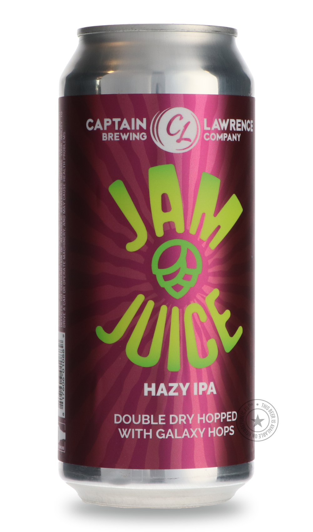 -Captain Lawrence- Jam Juice Hazy IPA-IPA- Only @ Beer Republic - The best online beer store for American & Canadian craft beer - Buy beer online from the USA and Canada - Bier online kopen - Amerikaans bier kopen - Craft beer store - Craft beer kopen - Amerikanisch bier kaufen - Bier online kaufen - Acheter biere online - IPA - Stout - Porter - New England IPA - Hazy IPA - Imperial Stout - Barrel Aged - Barrel Aged Imperial Stout - Brown - Dark beer - Blond - Blonde - Pilsner - Lager - Wheat - Weizen - Amb