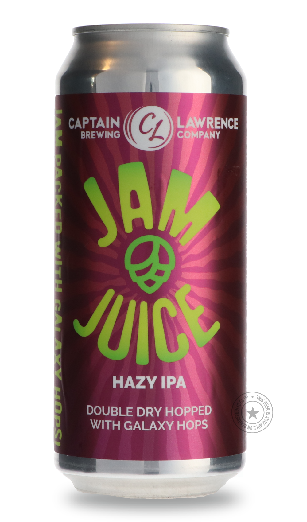 -Captain Lawrence- Jam Juice Hazy IPA-IPA- Only @ Beer Republic - The best online beer store for American & Canadian craft beer - Buy beer online from the USA and Canada - Bier online kopen - Amerikaans bier kopen - Craft beer store - Craft beer kopen - Amerikanisch bier kaufen - Bier online kaufen - Acheter biere online - IPA - Stout - Porter - New England IPA - Hazy IPA - Imperial Stout - Barrel Aged - Barrel Aged Imperial Stout - Brown - Dark beer - Blond - Blonde - Pilsner - Lager - Wheat - Weizen - Amb