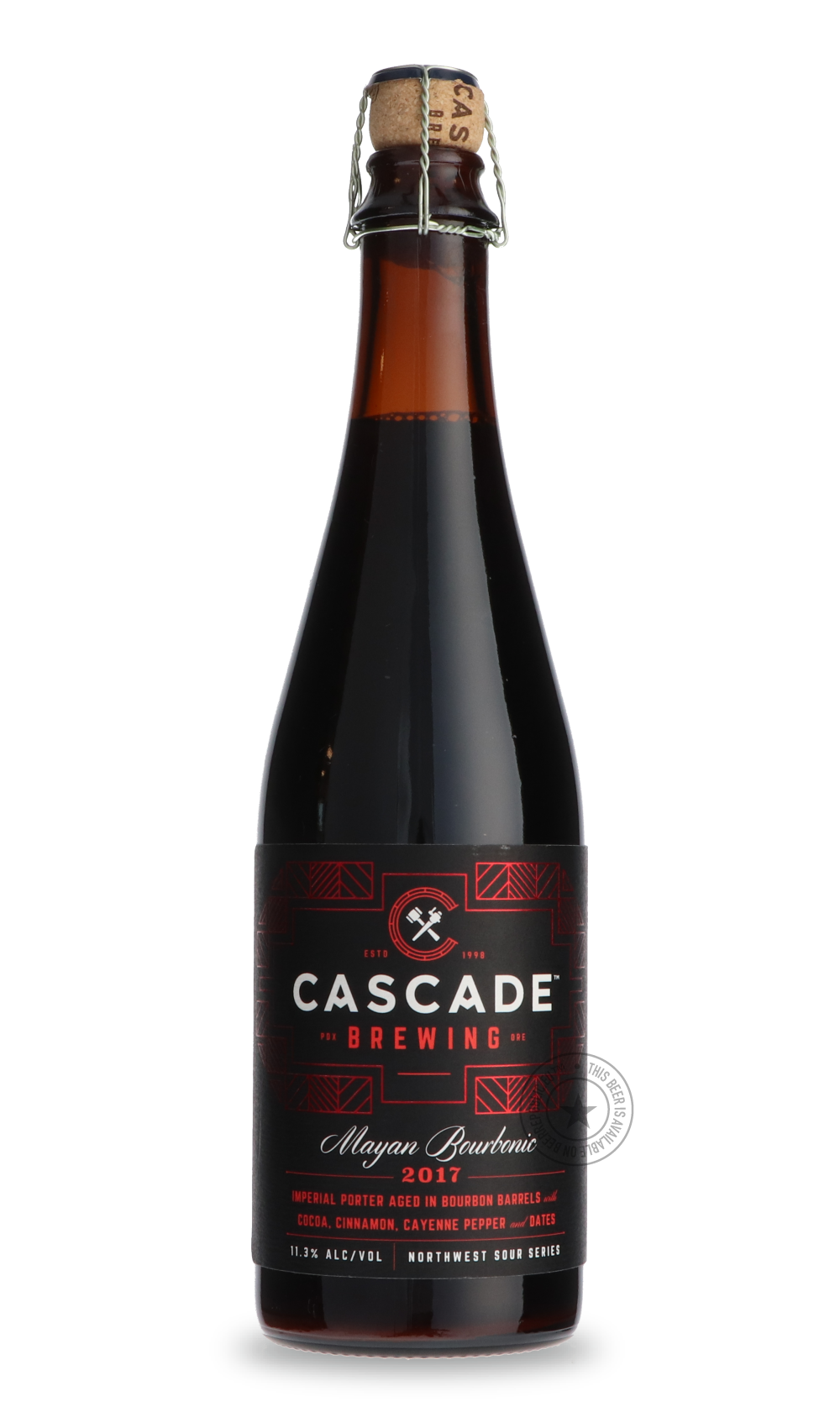 -Cascade- Mayan Bourbonic-Sour / Wild & Fruity- Only @ Beer Republic - The best online beer store for American & Canadian craft beer - Buy beer online from the USA and Canada - Bier online kopen - Amerikaans bier kopen - Craft beer store - Craft beer kopen - Amerikanisch bier kaufen - Bier online kaufen - Acheter biere online - IPA - Stout - Porter - New England IPA - Hazy IPA - Imperial Stout - Barrel Aged - Barrel Aged Imperial Stout - Brown - Dark beer - Blond - Blonde - Pilsner - Lager - Wheat - Weizen 