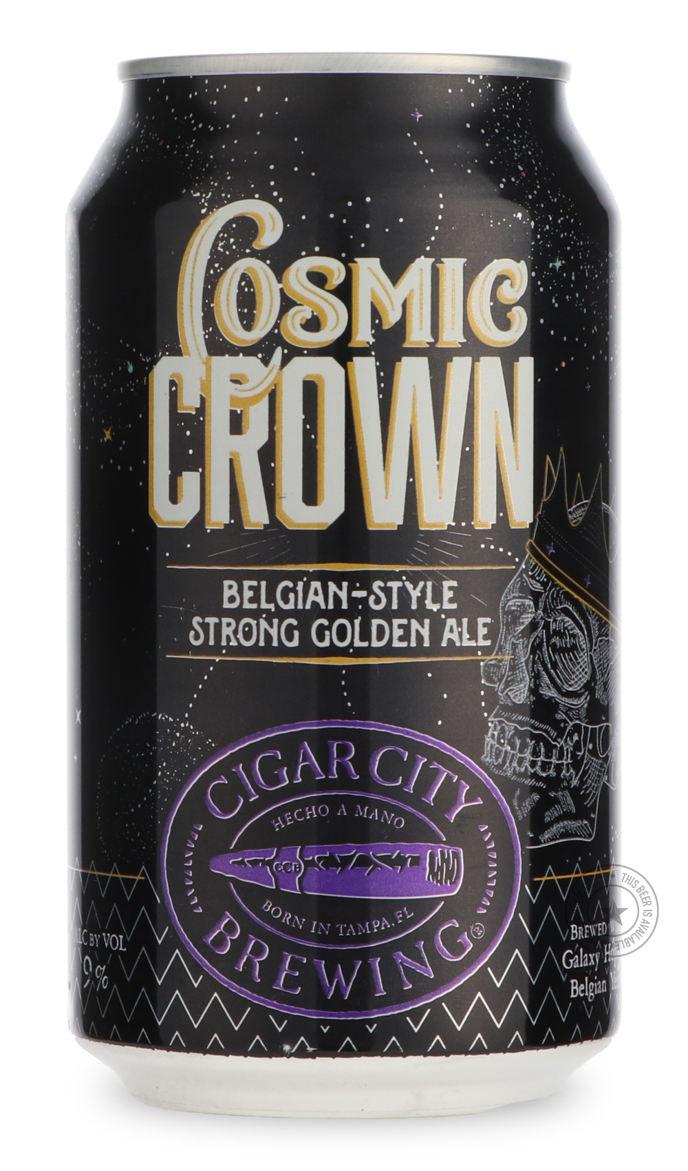 -Cigar City- Cosmic Crown-Pale- Only @ Beer Republic - The best online beer store for American & Canadian craft beer - Buy beer online from the USA and Canada - Bier online kopen - Amerikaans bier kopen - Craft beer store - Craft beer kopen - Amerikanisch bier kaufen - Bier online kaufen - Acheter biere online - IPA - Stout - Porter - New England IPA - Hazy IPA - Imperial Stout - Barrel Aged - Barrel Aged Imperial Stout - Brown - Dark beer - Blond - Blonde - Pilsner - Lager - Wheat - Weizen - Amber - Barley