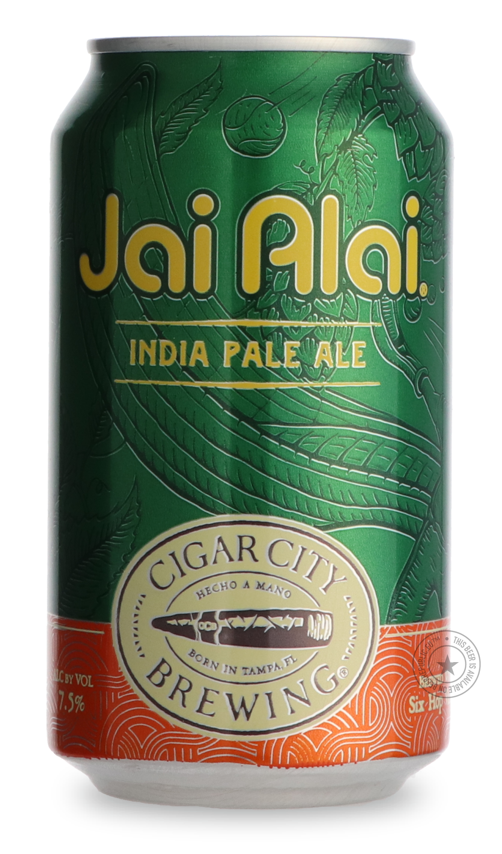 -Cigar City- Jai Alai®-IPA- Only @ Beer Republic - The best online beer store for American & Canadian craft beer - Buy beer online from the USA and Canada - Bier online kopen - Amerikaans bier kopen - Craft beer store - Craft beer kopen - Amerikanisch bier kaufen - Bier online kaufen - Acheter biere online - IPA - Stout - Porter - New England IPA - Hazy IPA - Imperial Stout - Barrel Aged - Barrel Aged Imperial Stout - Brown - Dark beer - Blond - Blonde - Pilsner - Lager - Wheat - Weizen - Amber - Barley Win