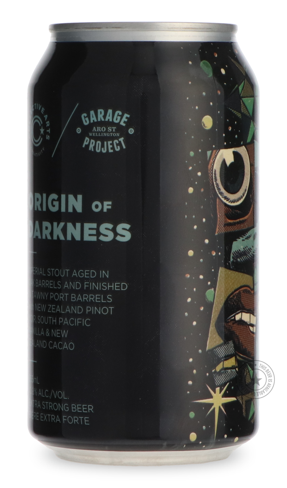 -Collective Arts- Origin of Darkness Pinot Noir & Cacao / Garage Project-Stout & Porter- Only @ Beer Republic - The best online beer store for American & Canadian craft beer - Buy beer online from the USA and Canada - Bier online kopen - Amerikaans bier kopen - Craft beer store - Craft beer kopen - Amerikanisch bier kaufen - Bier online kaufen - Acheter biere online - IPA - Stout - Porter - New England IPA - Hazy IPA - Imperial Stout - Barrel Aged - Barrel Aged Imperial Stout - Brown - Dark beer - Blond - B