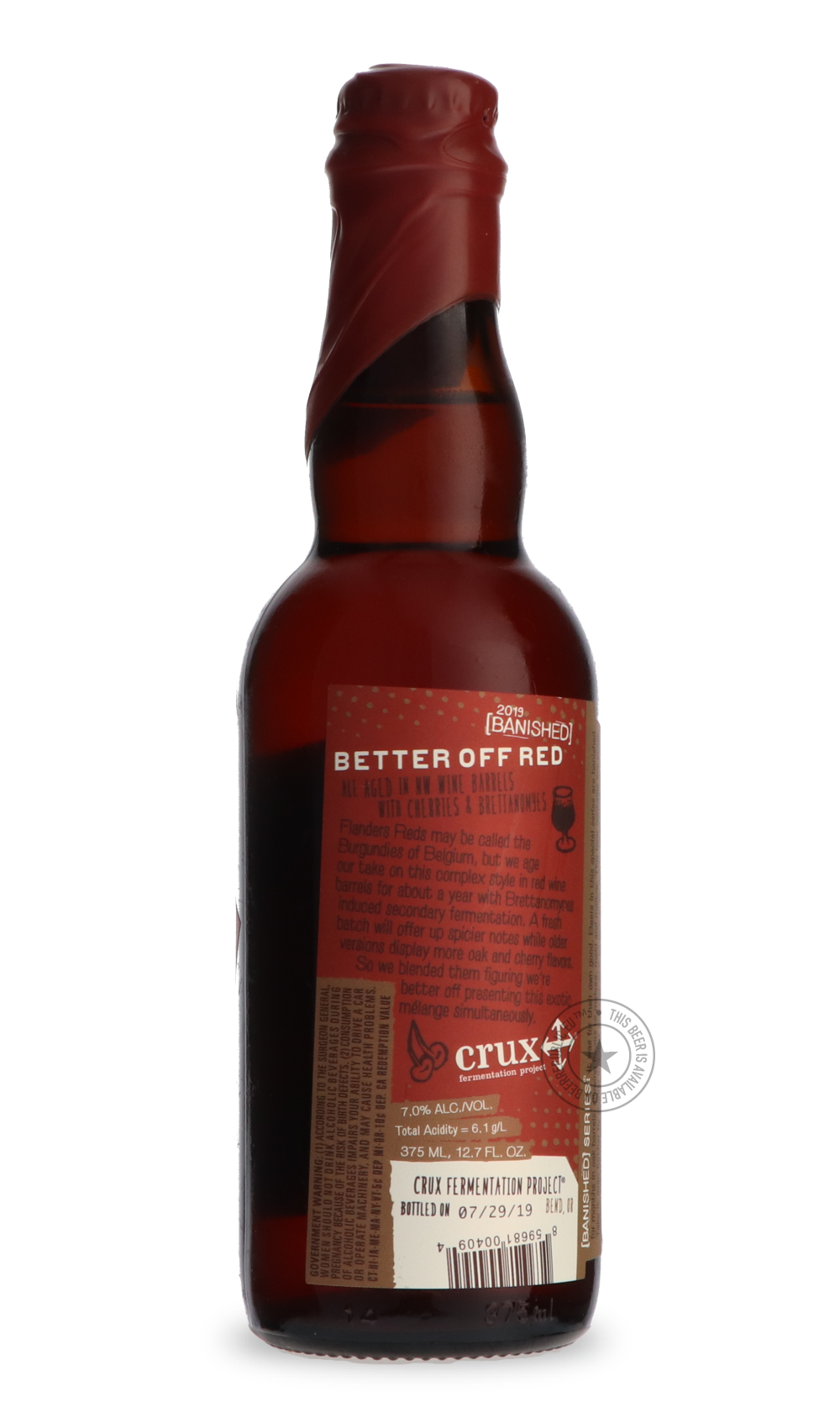 -Crux- Better Of Red-Sour / Wild & Fruity- Only @ Beer Republic - The best online beer store for American & Canadian craft beer - Buy beer online from the USA and Canada - Bier online kopen - Amerikaans bier kopen - Craft beer store - Craft beer kopen - Amerikanisch bier kaufen - Bier online kaufen - Acheter biere online - IPA - Stout - Porter - New England IPA - Hazy IPA - Imperial Stout - Barrel Aged - Barrel Aged Imperial Stout - Brown - Dark beer - Blond - Blonde - Pilsner - Lager - Wheat - Weizen - Amb