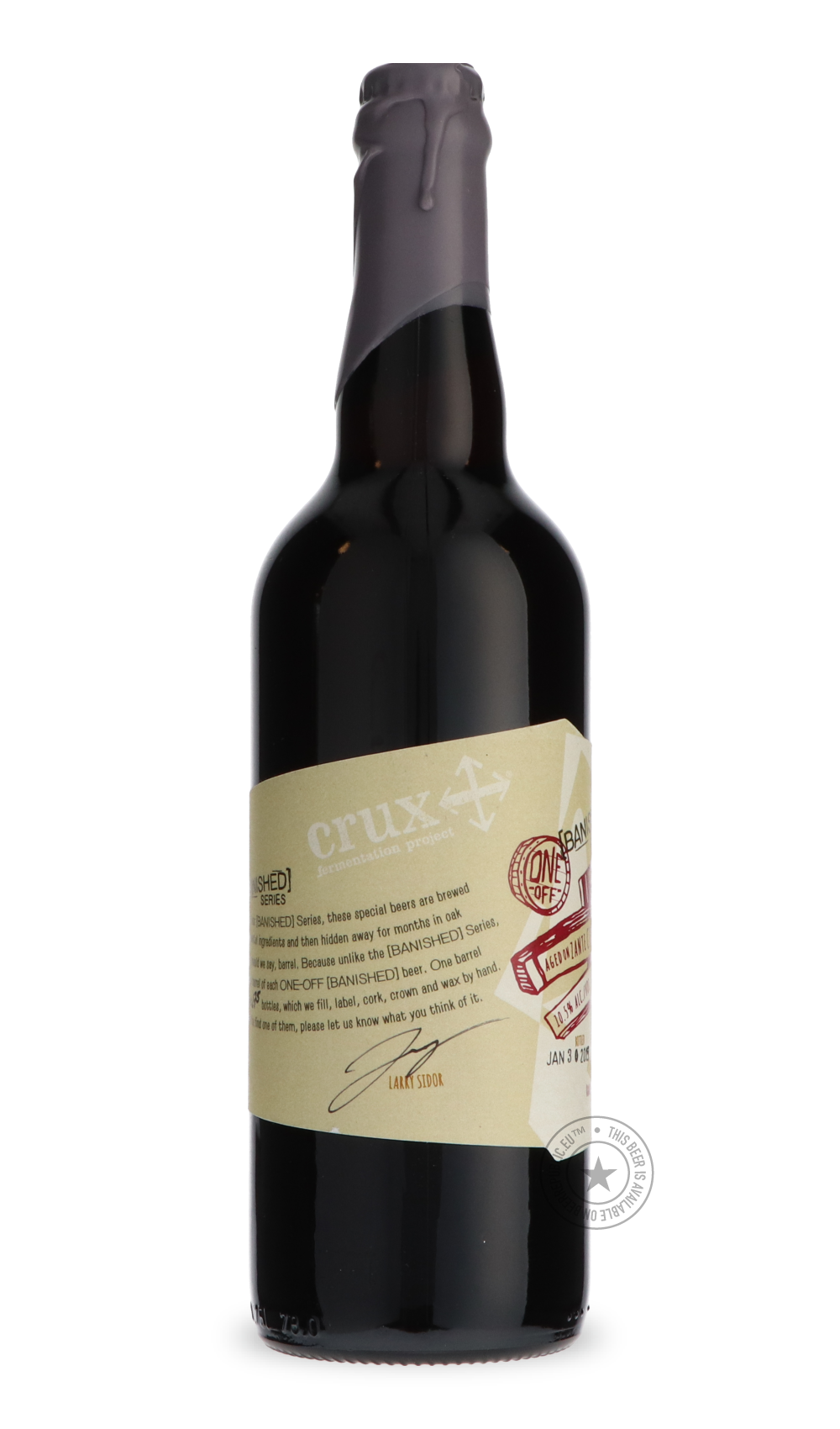 -Crux- Freakcake Bourbon Barrel Aged On Zante Currants-Sour / Wild & Fruity- Only @ Beer Republic - The best online beer store for American & Canadian craft beer - Buy beer online from the USA and Canada - Bier online kopen - Amerikaans bier kopen - Craft beer store - Craft beer kopen - Amerikanisch bier kaufen - Bier online kaufen - Acheter biere online - IPA - Stout - Porter - New England IPA - Hazy IPA - Imperial Stout - Barrel Aged - Barrel Aged Imperial Stout - Brown - Dark beer - Blond - Blonde - Pils