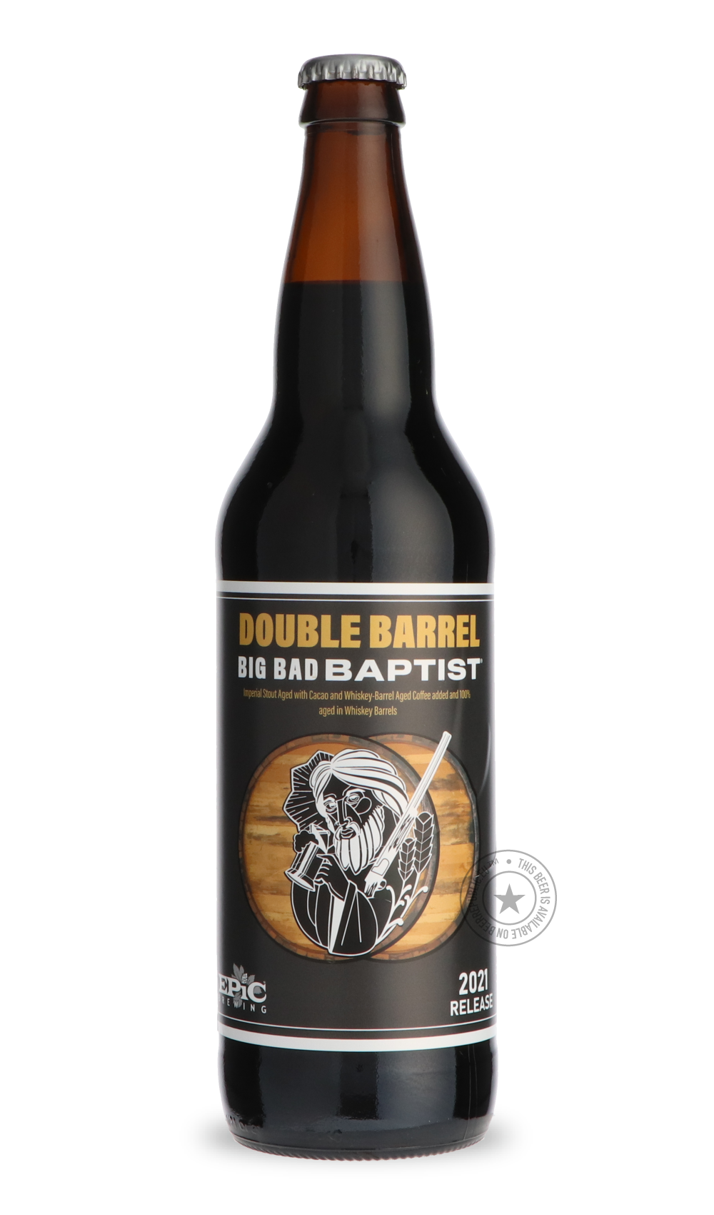 -Epic- Double Barrel Big Bad Baptist 2021-Stout & Porter- Only @ Beer Republic - The best online beer store for American & Canadian craft beer - Buy beer online from the USA and Canada - Bier online kopen - Amerikaans bier kopen - Craft beer store - Craft beer kopen - Amerikanisch bier kaufen - Bier online kaufen - Acheter biere online - IPA - Stout - Porter - New England IPA - Hazy IPA - Imperial Stout - Barrel Aged - Barrel Aged Imperial Stout - Brown - Dark beer - Blond - Blonde - Pilsner - Lager - Wheat