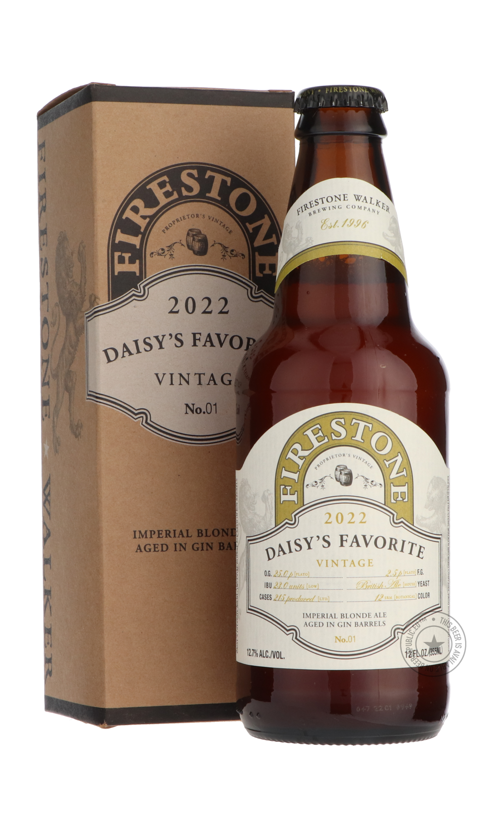 -Firestone Walker- Daisy's Favorite 2022-Pale- Only @ Beer Republic - The best online beer store for American & Canadian craft beer - Buy beer online from the USA and Canada - Bier online kopen - Amerikaans bier kopen - Craft beer store - Craft beer kopen - Amerikanisch bier kaufen - Bier online kaufen - Acheter biere online - IPA - Stout - Porter - New England IPA - Hazy IPA - Imperial Stout - Barrel Aged - Barrel Aged Imperial Stout - Brown - Dark beer - Blond - Blonde - Pilsner - Lager - Wheat - Weizen -