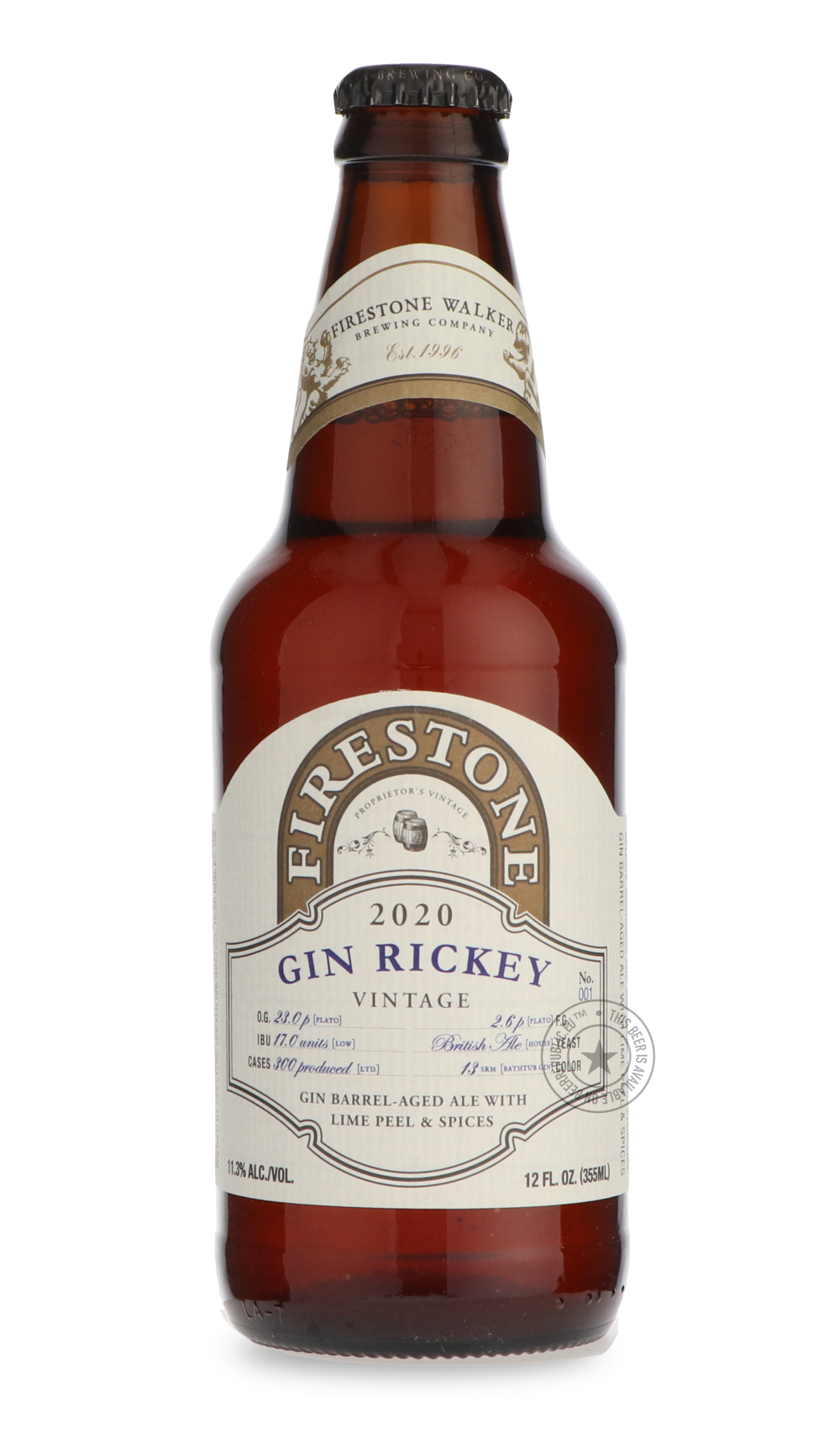 -Firestone Walker- Gin Rickey-Pale- Only @ Beer Republic - The best online beer store for American & Canadian craft beer - Buy beer online from the USA and Canada - Bier online kopen - Amerikaans bier kopen - Craft beer store - Craft beer kopen - Amerikanisch bier kaufen - Bier online kaufen - Acheter biere online - IPA - Stout - Porter - New England IPA - Hazy IPA - Imperial Stout - Barrel Aged - Barrel Aged Imperial Stout - Brown - Dark beer - Blond - Blonde - Pilsner - Lager - Wheat - Weizen - Amber - Ba
