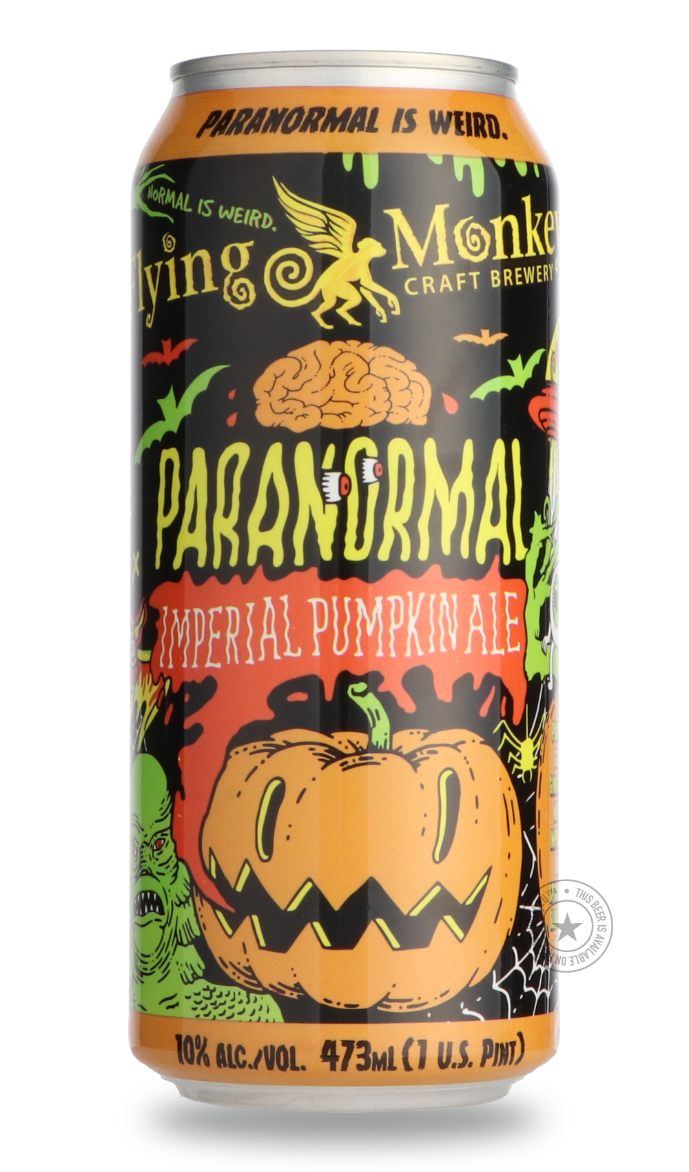 -Flying Monkeys- Paranormal Imperial Pumpkin Ale-Specials- Only @ Beer Republic - The best online beer store for American & Canadian craft beer - Buy beer online from the USA and Canada - Bier online kopen - Amerikaans bier kopen - Craft beer store - Craft beer kopen - Amerikanisch bier kaufen - Bier online kaufen - Acheter biere online - IPA - Stout - Porter - New England IPA - Hazy IPA - Imperial Stout - Barrel Aged - Barrel Aged Imperial Stout - Brown - Dark beer - Blond - Blonde - Pilsner - Lager - Whea