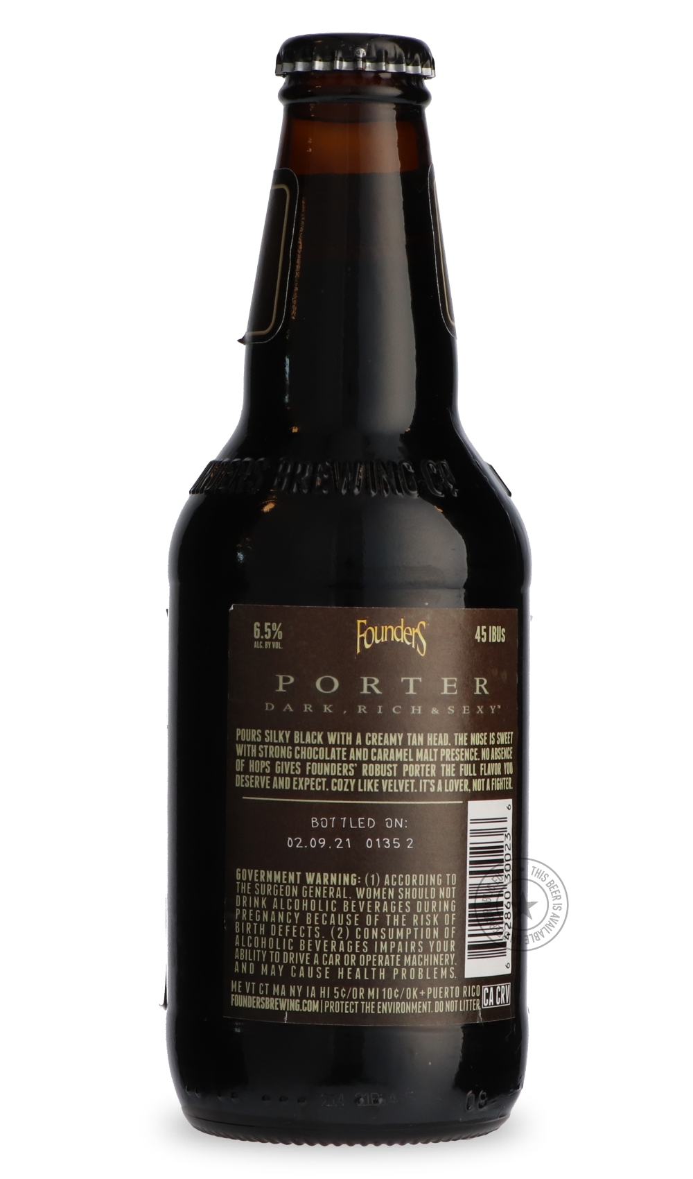 -Founders- Founders Porter-Stout & Porter- Only @ Beer Republic - The best online beer store for American & Canadian craft beer - Buy beer online from the USA and Canada - Bier online kopen - Amerikaans bier kopen - Craft beer store - Craft beer kopen - Amerikanisch bier kaufen - Bier online kaufen - Acheter biere online - IPA - Stout - Porter - New England IPA - Hazy IPA - Imperial Stout - Barrel Aged - Barrel Aged Imperial Stout - Brown - Dark beer - Blond - Blonde - Pilsner - Lager - Wheat - Weizen - Amb