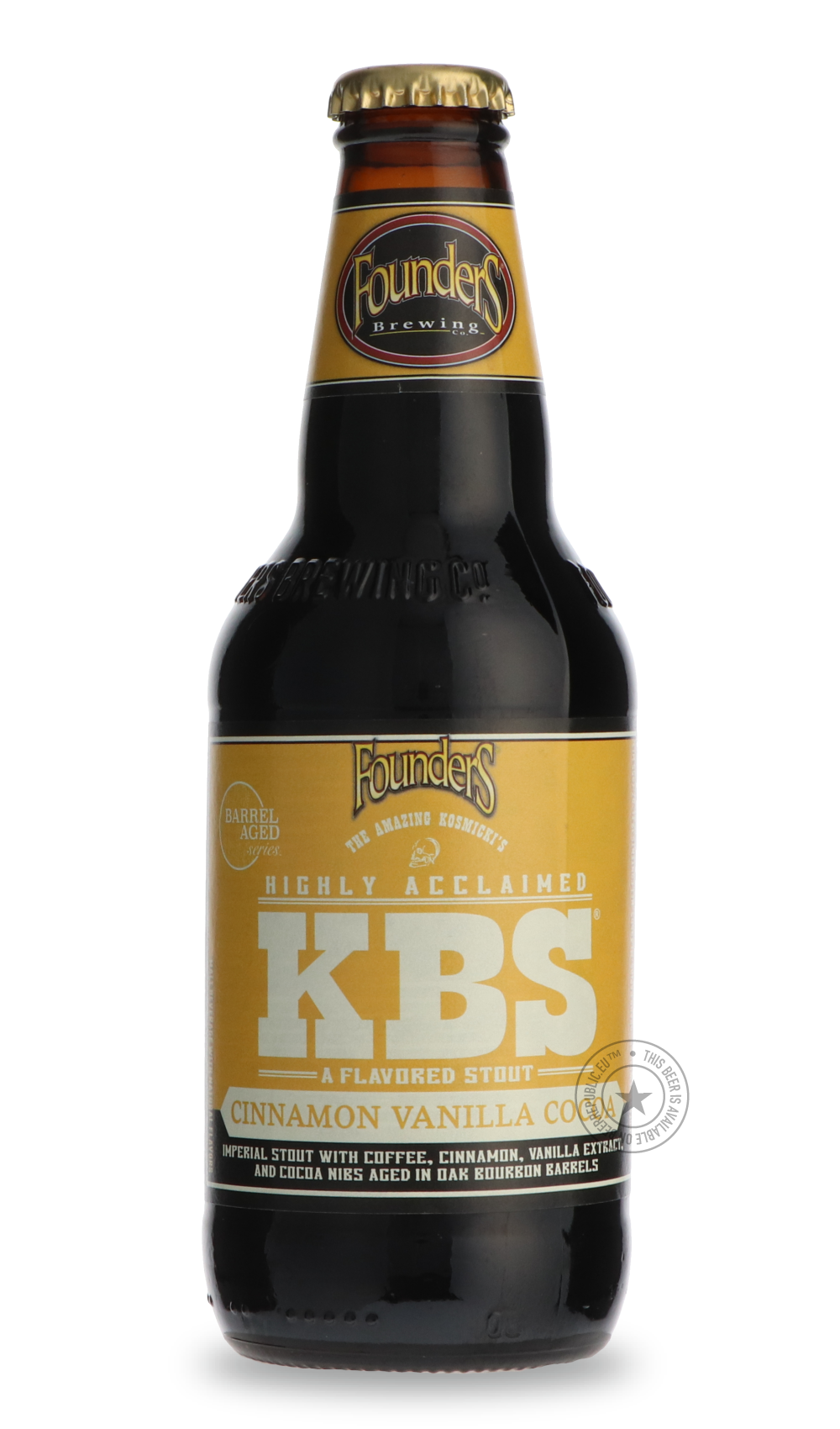 -Founders- KBS Cinnamon Vanilla Cocoa-Stout & Porter- Only @ Beer Republic - The best online beer store for American & Canadian craft beer - Buy beer online from the USA and Canada - Bier online kopen - Amerikaans bier kopen - Craft beer store - Craft beer kopen - Amerikanisch bier kaufen - Bier online kaufen - Acheter biere online - IPA - Stout - Porter - New England IPA - Hazy IPA - Imperial Stout - Barrel Aged - Barrel Aged Imperial Stout - Brown - Dark beer - Blond - Blonde - Pilsner - Lager - Wheat - W