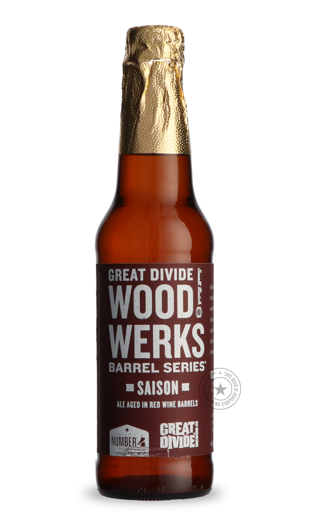 -Great Divide- Wood Werks Barrel Series #4-Sour / Wild & Fruity- Only @ Beer Republic - The best online beer store for American & Canadian craft beer - Buy beer online from the USA and Canada - Bier online kopen - Amerikaans bier kopen - Craft beer store - Craft beer kopen - Amerikanisch bier kaufen - Bier online kaufen - Acheter biere online - IPA - Stout - Porter - New England IPA - Hazy IPA - Imperial Stout - Barrel Aged - Barrel Aged Imperial Stout - Brown - Dark beer - Blond - Blonde - Pilsner - Lager 