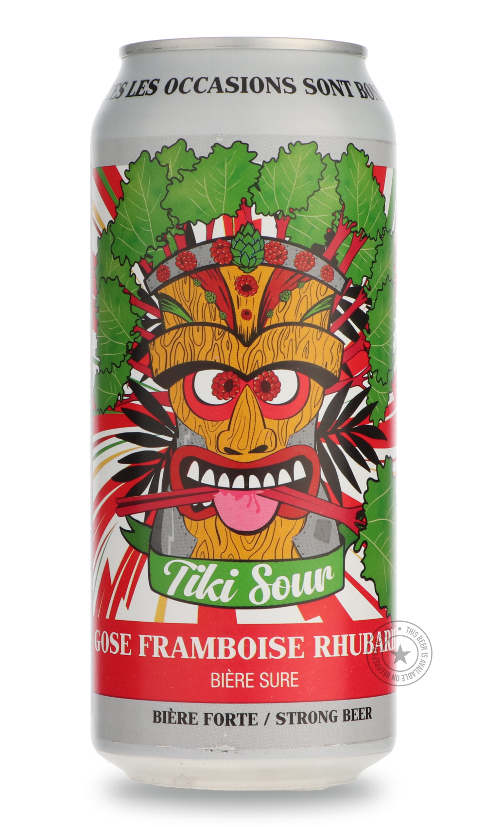 -Lagabière- Tiki Sour Framboise Rhubarbe-Sour / Wild & Fruity- Only @ Beer Republic - The best online beer store for American & Canadian craft beer - Buy beer online from the USA and Canada - Bier online kopen - Amerikaans bier kopen - Craft beer store - Craft beer kopen - Amerikanisch bier kaufen - Bier online kaufen - Acheter biere online - IPA - Stout - Porter - New England IPA - Hazy IPA - Imperial Stout - Barrel Aged - Barrel Aged Imperial Stout - Brown - Dark beer - Blond - Blonde - Pilsner - Lager - 