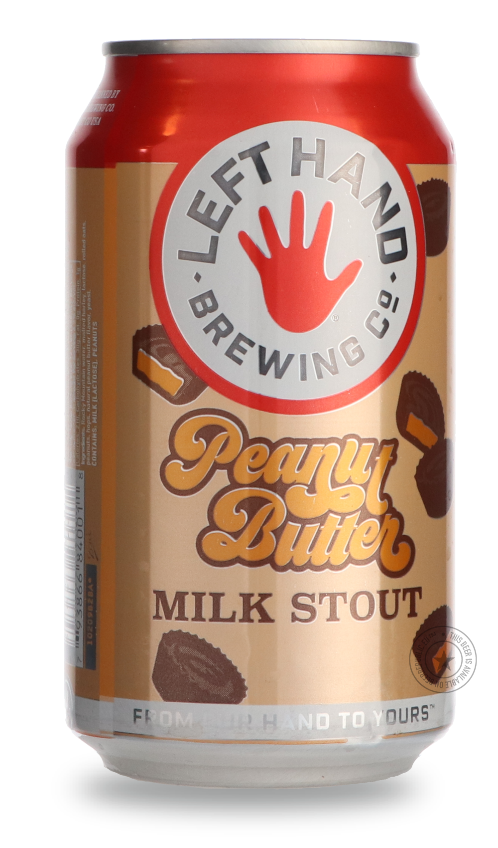 -Left Hand- Peanut Butter Milk Stout-Stout & Porter- Only @ Beer Republic - The best online beer store for American & Canadian craft beer - Buy beer online from the USA and Canada - Bier online kopen - Amerikaans bier kopen - Craft beer store - Craft beer kopen - Amerikanisch bier kaufen - Bier online kaufen - Acheter biere online - IPA - Stout - Porter - New England IPA - Hazy IPA - Imperial Stout - Barrel Aged - Barrel Aged Imperial Stout - Brown - Dark beer - Blond - Blonde - Pilsner - Lager - Wheat - We
