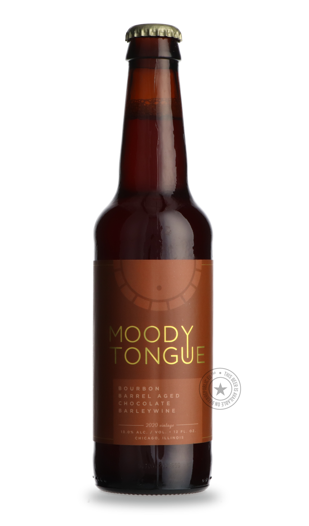 -Moody Tongue- Bourbon Barrel Aged Chocolate Barleywine-Brown & Dark- Only @ Beer Republic - The best online beer store for American & Canadian craft beer - Buy beer online from the USA and Canada - Bier online kopen - Amerikaans bier kopen - Craft beer store - Craft beer kopen - Amerikanisch bier kaufen - Bier online kaufen - Acheter biere online - IPA - Stout - Porter - New England IPA - Hazy IPA - Imperial Stout - Barrel Aged - Barrel Aged Imperial Stout - Brown - Dark beer - Blond - Blonde - Pilsner - L