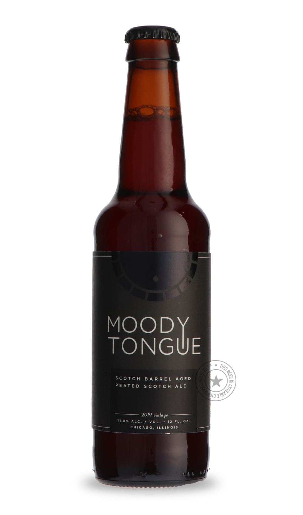 Moody Tongue Scotch Barrel Aged Peated Scotch Ale Moody Tongue Scotch Barrel Aged Peated Scotch Ale