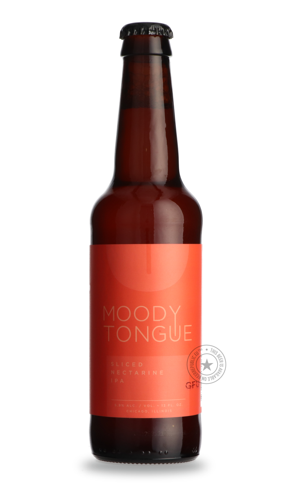 -Moody Tongue- Sliced Nectarine-IPA- Only @ Beer Republic - The best online beer store for American & Canadian craft beer - Buy beer online from the USA and Canada - Bier online kopen - Amerikaans bier kopen - Craft beer store - Craft beer kopen - Amerikanisch bier kaufen - Bier online kaufen - Acheter biere online - IPA - Stout - Porter - New England IPA - Hazy IPA - Imperial Stout - Barrel Aged - Barrel Aged Imperial Stout - Brown - Dark beer - Blond - Blonde - Pilsner - Lager - Wheat - Weizen - Amber - B