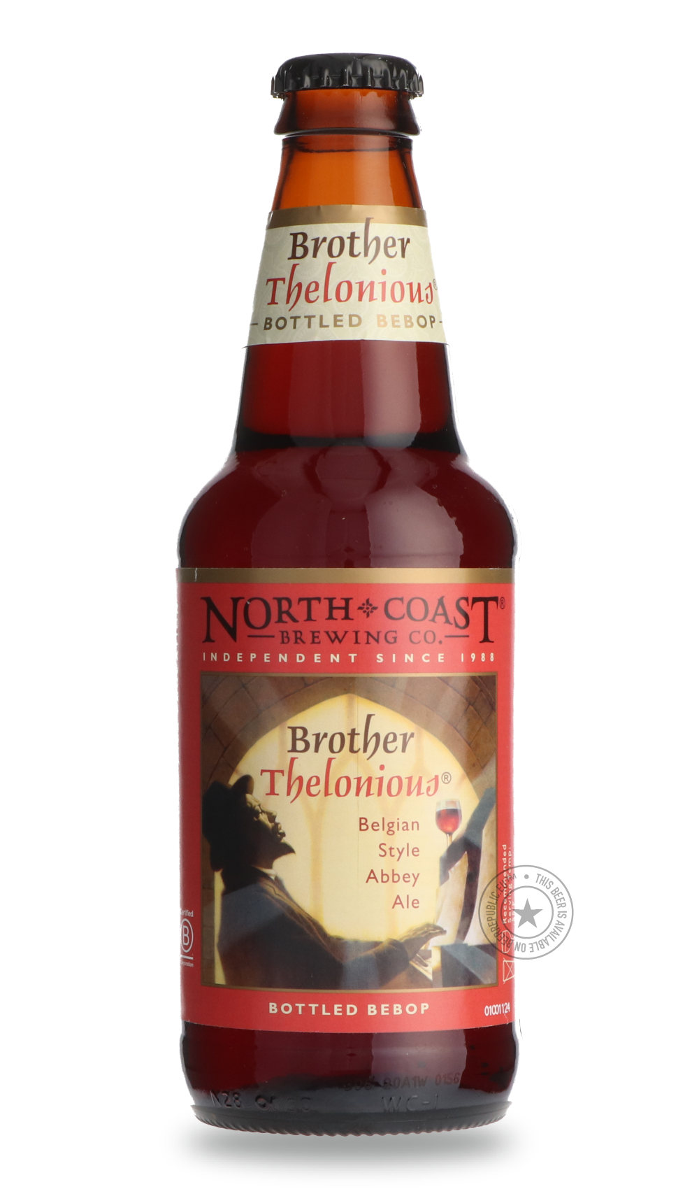 -North Coast- Brother Thelonious-Brown & Dark- Only @ Beer Republic - The best online beer store for American & Canadian craft beer - Buy beer online from the USA and Canada - Bier online kopen - Amerikaans bier kopen - Craft beer store - Craft beer kopen - Amerikanisch bier kaufen - Bier online kaufen - Acheter biere online - IPA - Stout - Porter - New England IPA - Hazy IPA - Imperial Stout - Barrel Aged - Barrel Aged Imperial Stout - Brown - Dark beer - Blond - Blonde - Pilsner - Lager - Wheat - Weizen -