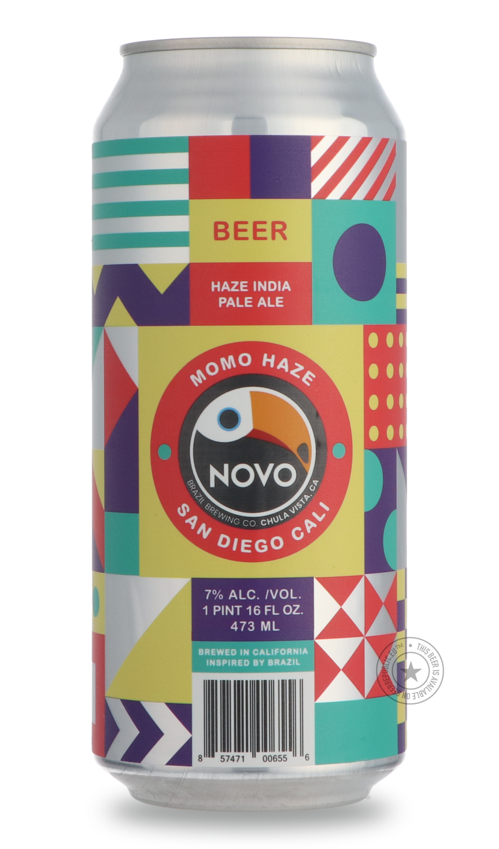 -Novo Brazil- Momo Haze-IPA- Only @ Beer Republic - The best online beer store for American & Canadian craft beer - Buy beer online from the USA and Canada - Bier online kopen - Amerikaans bier kopen - Craft beer store - Craft beer kopen - Amerikanisch bier kaufen - Bier online kaufen - Acheter biere online - IPA - Stout - Porter - New England IPA - Hazy IPA - Imperial Stout - Barrel Aged - Barrel Aged Imperial Stout - Brown - Dark beer - Blond - Blonde - Pilsner - Lager - Wheat - Weizen - Amber - Barley Wi