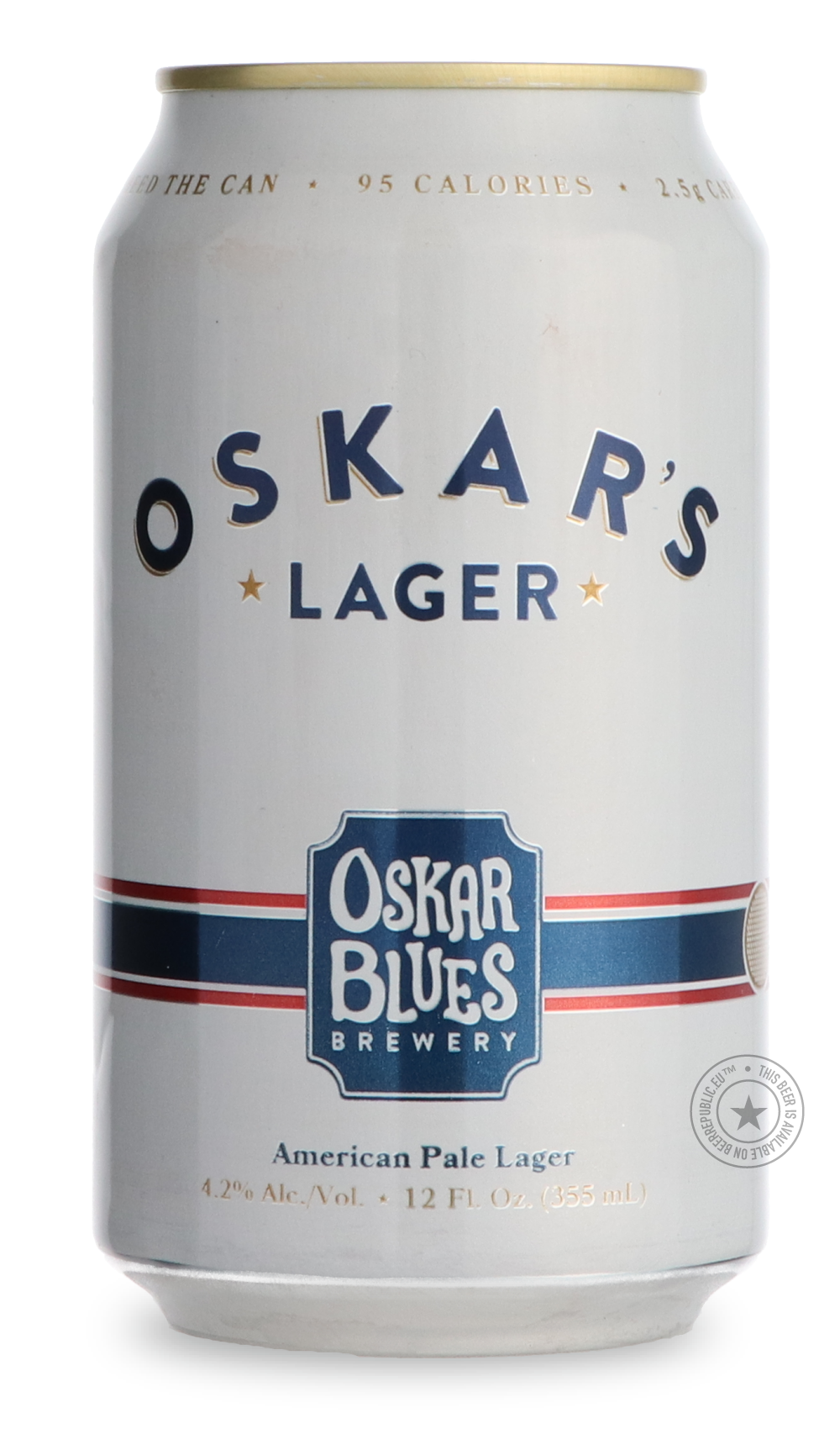 -Oskar Blues- Oskar's Lager-Pale- Only @ Beer Republic - The best online beer store for American & Canadian craft beer - Buy beer online from the USA and Canada - Bier online kopen - Amerikaans bier kopen - Craft beer store - Craft beer kopen - Amerikanisch bier kaufen - Bier online kaufen - Acheter biere online - IPA - Stout - Porter - New England IPA - Hazy IPA - Imperial Stout - Barrel Aged - Barrel Aged Imperial Stout - Brown - Dark beer - Blond - Blonde - Pilsner - Lager - Wheat - Weizen - Amber - Barl