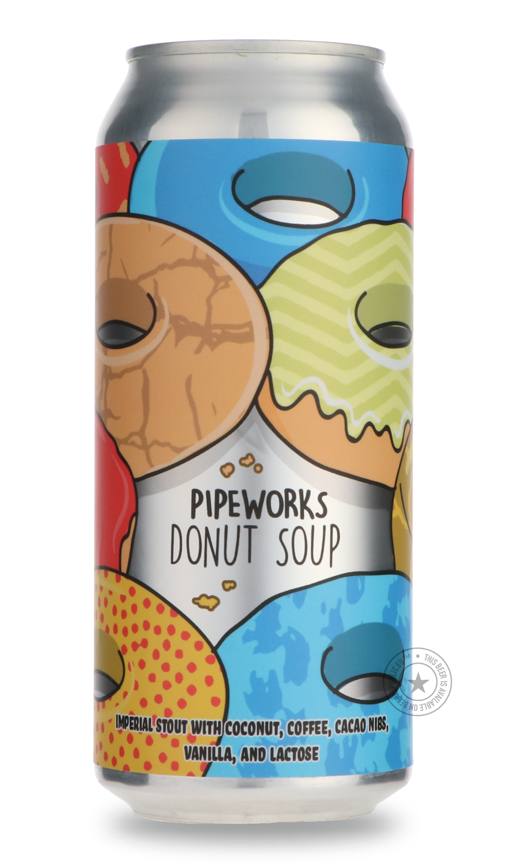 -Pipeworks- Donut Soup-Stout & Porter- Only @ Beer Republic - The best online beer store for American & Canadian craft beer - Buy beer online from the USA and Canada - Bier online kopen - Amerikaans bier kopen - Craft beer store - Craft beer kopen - Amerikanisch bier kaufen - Bier online kaufen - Acheter biere online - IPA - Stout - Porter - New England IPA - Hazy IPA - Imperial Stout - Barrel Aged - Barrel Aged Imperial Stout - Brown - Dark beer - Blond - Blonde - Pilsner - Lager - Wheat - Weizen - Amber -