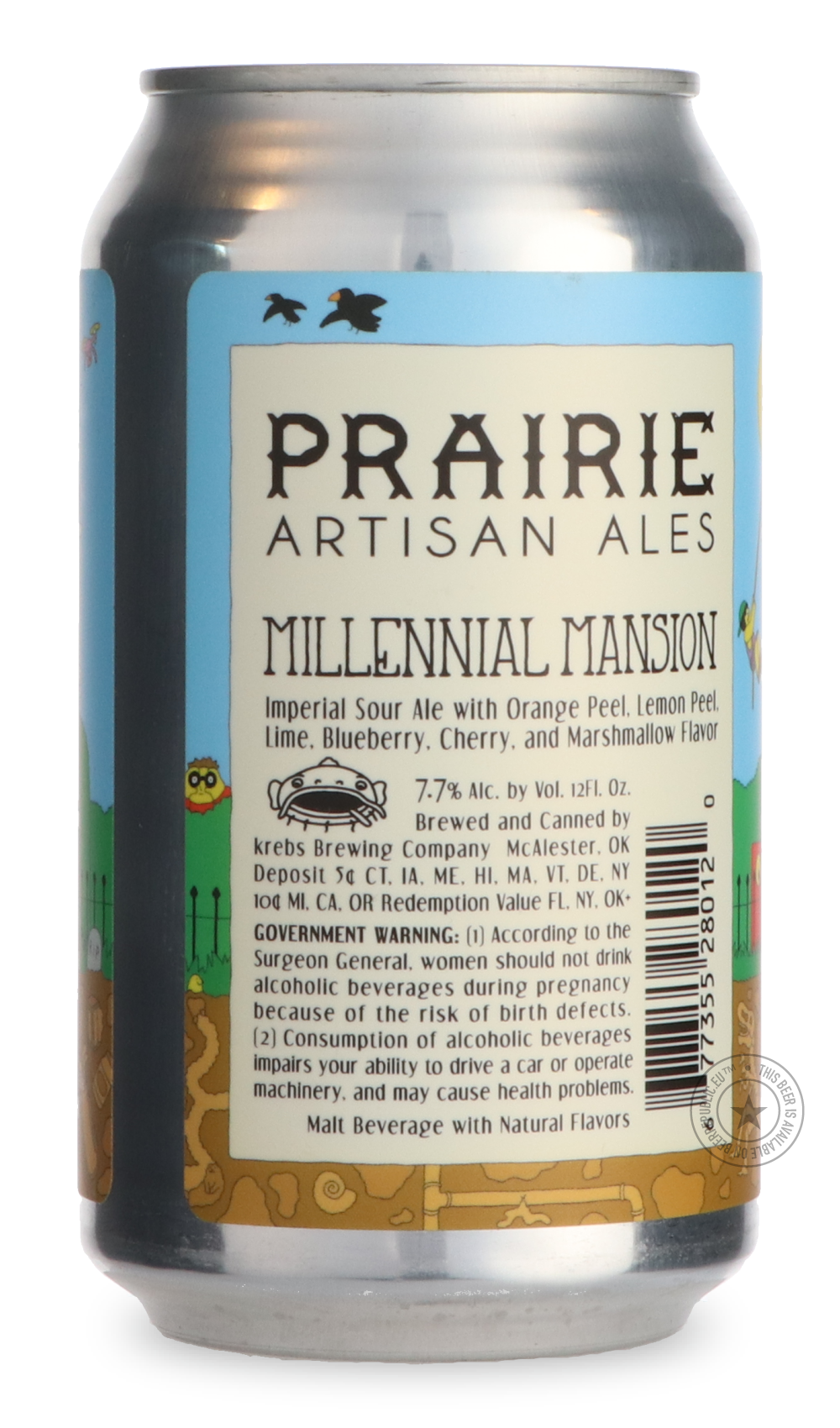 -Prairie- Millennial Mansion-Sour / Wild & Fruity- Only @ Beer Republic - The best online beer store for American & Canadian craft beer - Buy beer online from the USA and Canada - Bier online kopen - Amerikaans bier kopen - Craft beer store - Craft beer kopen - Amerikanisch bier kaufen - Bier online kaufen - Acheter biere online - IPA - Stout - Porter - New England IPA - Hazy IPA - Imperial Stout - Barrel Aged - Barrel Aged Imperial Stout - Brown - Dark beer - Blond - Blonde - Pilsner - Lager - Wheat - Weiz