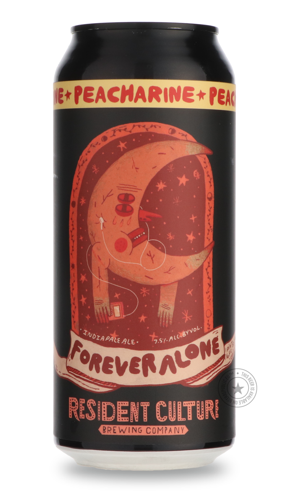 -Resident Culture- Forever Alone: Peacharine-IPA- Only @ Beer Republic - The best online beer store for American & Canadian craft beer - Buy beer online from the USA and Canada - Bier online kopen - Amerikaans bier kopen - Craft beer store - Craft beer kopen - Amerikanisch bier kaufen - Bier online kaufen - Acheter biere online - IPA - Stout - Porter - New England IPA - Hazy IPA - Imperial Stout - Barrel Aged - Barrel Aged Imperial Stout - Brown - Dark beer - Blond - Blonde - Pilsner - Lager - Wheat - Weize