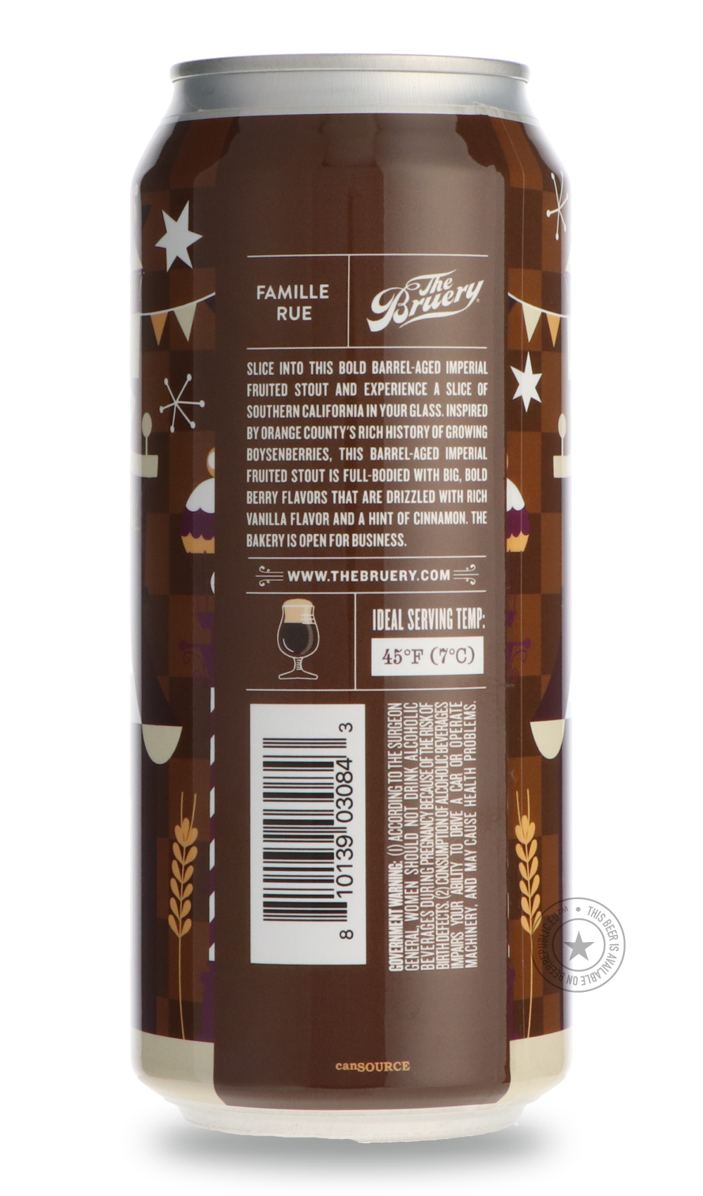 -The Bruery- Bakery: Boysenberry Pie (2021)-Stout & Porter- Only @ Beer Republic - The best online beer store for American & Canadian craft beer - Buy beer online from the USA and Canada - Bier online kopen - Amerikaans bier kopen - Craft beer store - Craft beer kopen - Amerikanisch bier kaufen - Bier online kaufen - Acheter biere online - IPA - Stout - Porter - New England IPA - Hazy IPA - Imperial Stout - Barrel Aged - Barrel Aged Imperial Stout - Brown - Dark beer - Blond - Blonde - Pilsner - Lager - Whe