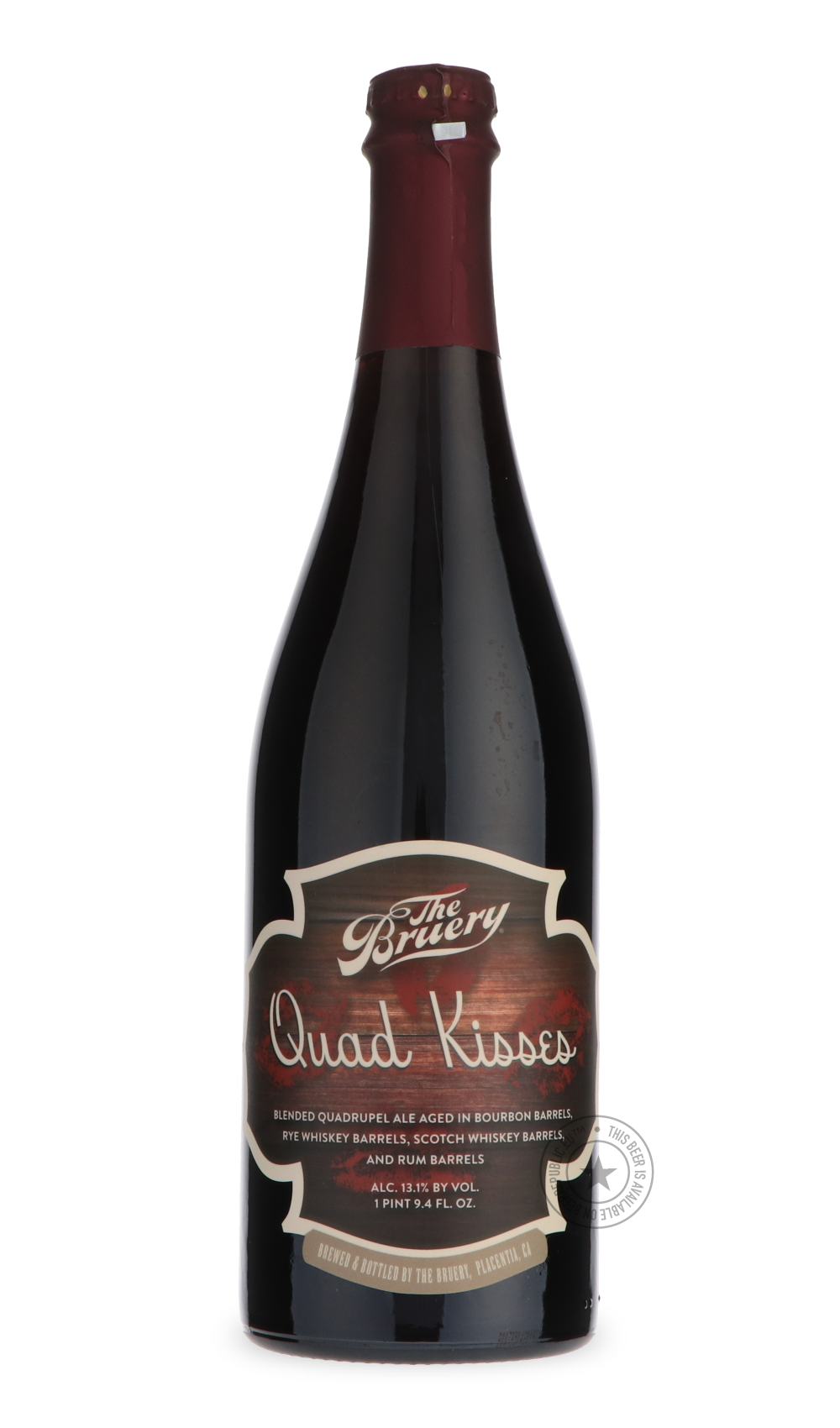 -The Bruery- Quad Kisses-Brown & Dark- Only @ Beer Republic - The best online beer store for American & Canadian craft beer - Buy beer online from the USA and Canada - Bier online kopen - Amerikaans bier kopen - Craft beer store - Craft beer kopen - Amerikanisch bier kaufen - Bier online kaufen - Acheter biere online - IPA - Stout - Porter - New England IPA - Hazy IPA - Imperial Stout - Barrel Aged - Barrel Aged Imperial Stout - Brown - Dark beer - Blond - Blonde - Pilsner - Lager - Wheat - Weizen - Amber -