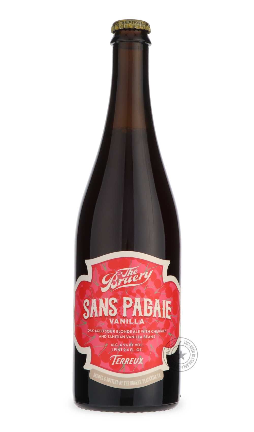 -The Bruery- Sans Pagaie With Vanilla-Sour / Wild & Fruity- Only @ Beer Republic - The best online beer store for American & Canadian craft beer - Buy beer online from the USA and Canada - Bier online kopen - Amerikaans bier kopen - Craft beer store - Craft beer kopen - Amerikanisch bier kaufen - Bier online kaufen - Acheter biere online - IPA - Stout - Porter - New England IPA - Hazy IPA - Imperial Stout - Barrel Aged - Barrel Aged Imperial Stout - Brown - Dark beer - Blond - Blonde - Pilsner - Lager - Whe