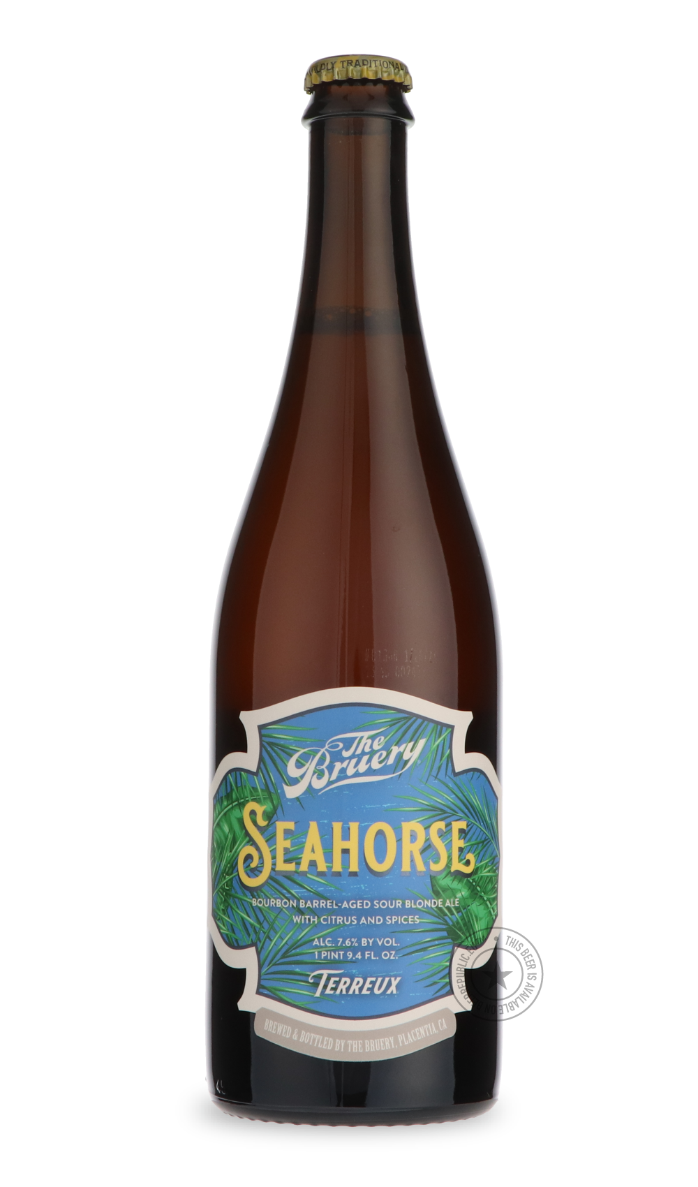 -The Bruery- Seahorse-Sour / Wild & Fruity- Only @ Beer Republic - The best online beer store for American & Canadian craft beer - Buy beer online from the USA and Canada - Bier online kopen - Amerikaans bier kopen - Craft beer store - Craft beer kopen - Amerikanisch bier kaufen - Bier online kaufen - Acheter biere online - IPA - Stout - Porter - New England IPA - Hazy IPA - Imperial Stout - Barrel Aged - Barrel Aged Imperial Stout - Brown - Dark beer - Blond - Blonde - Pilsner - Lager - Wheat - Weizen - Am