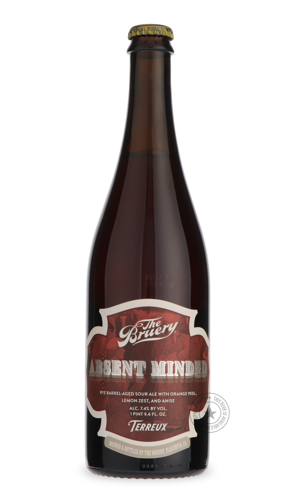 -The Bruery- Terreux Absent Minded-Sour / Wild & Fruity- Only @ Beer Republic - The best online beer store for American & Canadian craft beer - Buy beer online from the USA and Canada - Bier online kopen - Amerikaans bier kopen - Craft beer store - Craft beer kopen - Amerikanisch bier kaufen - Bier online kaufen - Acheter biere online - IPA - Stout - Porter - New England IPA - Hazy IPA - Imperial Stout - Barrel Aged - Barrel Aged Imperial Stout - Brown - Dark beer - Blond - Blonde - Pilsner - Lager - Wheat 