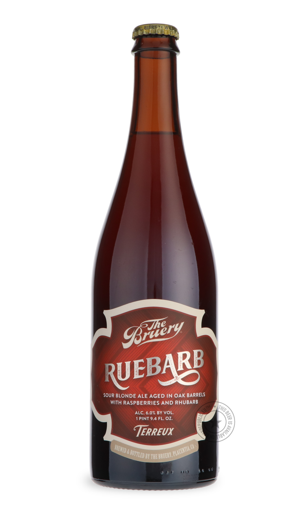 -The Bruery- Terreux Ruebarb-Sour / Wild & Fruity- Only @ Beer Republic - The best online beer store for American & Canadian craft beer - Buy beer online from the USA and Canada - Bier online kopen - Amerikaans bier kopen - Craft beer store - Craft beer kopen - Amerikanisch bier kaufen - Bier online kaufen - Acheter biere online - IPA - Stout - Porter - New England IPA - Hazy IPA - Imperial Stout - Barrel Aged - Barrel Aged Imperial Stout - Brown - Dark beer - Blond - Blonde - Pilsner - Lager - Wheat - Weiz