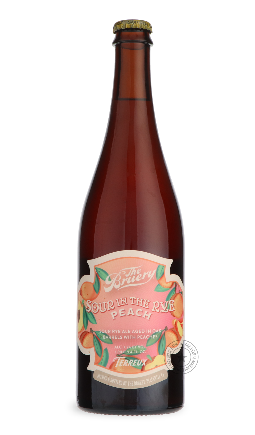 -The Bruery- Terreux Sour In the Rye With Peaches-Sour / Wild & Fruity- Only @ Beer Republic - The best online beer store for American & Canadian craft beer - Buy beer online from the USA and Canada - Bier online kopen - Amerikaans bier kopen - Craft beer store - Craft beer kopen - Amerikanisch bier kaufen - Bier online kaufen - Acheter biere online - IPA - Stout - Porter - New England IPA - Hazy IPA - Imperial Stout - Barrel Aged - Barrel Aged Imperial Stout - Brown - Dark beer - Blond - Blonde - Pilsner -