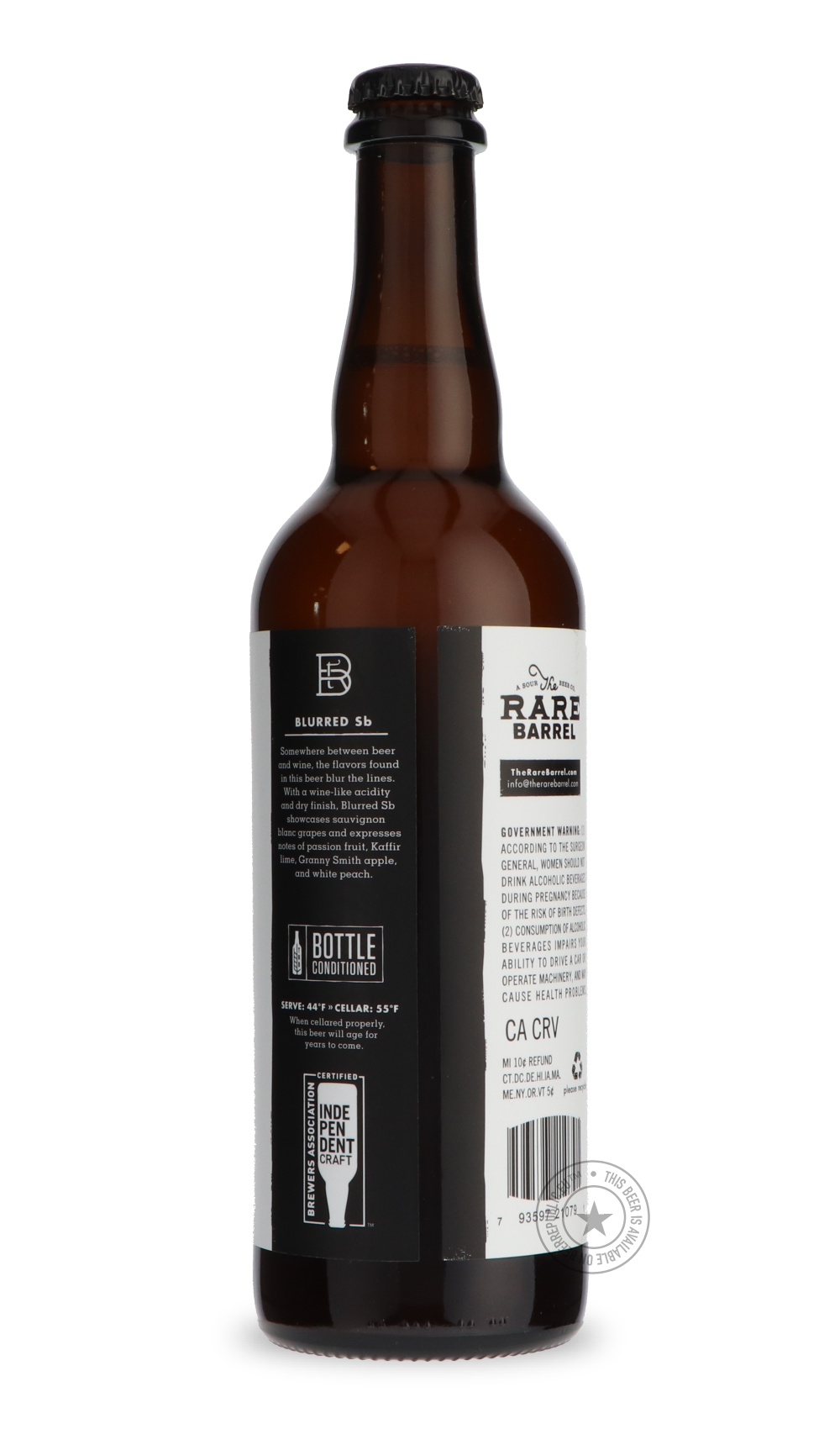-The Rare Barrel- Blurred Sb '19-Sour / Wild & Fruity- Only @ Beer Republic - The best online beer store for American & Canadian craft beer - Buy beer online from the USA and Canada - Bier online kopen - Amerikaans bier kopen - Craft beer store - Craft beer kopen - Amerikanisch bier kaufen - Bier online kaufen - Acheter biere online - IPA - Stout - Porter - New England IPA - Hazy IPA - Imperial Stout - Barrel Aged - Barrel Aged Imperial Stout - Brown - Dark beer - Blond - Blonde - Pilsner - Lager - Wheat - 