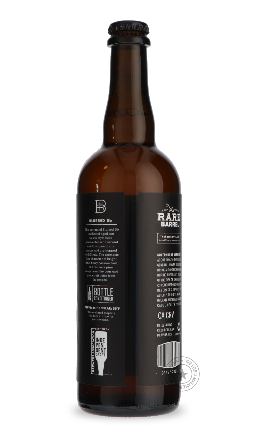 -The Rare Barrel- Blurred Sb Dry Hopped '19-Sour / Wild & Fruity- Only @ Beer Republic - The best online beer store for American & Canadian craft beer - Buy beer online from the USA and Canada - Bier online kopen - Amerikaans bier kopen - Craft beer store - Craft beer kopen - Amerikanisch bier kaufen - Bier online kaufen - Acheter biere online - IPA - Stout - Porter - New England IPA - Hazy IPA - Imperial Stout - Barrel Aged - Barrel Aged Imperial Stout - Brown - Dark beer - Blond - Blonde - Pilsner - Lager