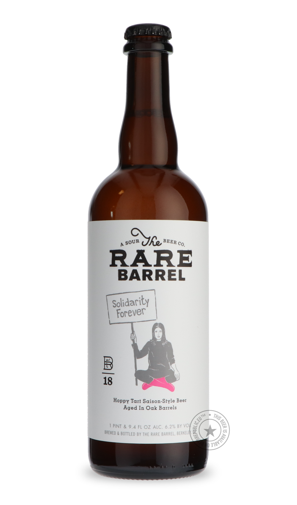 -The Rare Barrel- Solidarity Forever-Sour / Wild & Fruity- Only @ Beer Republic - The best online beer store for American & Canadian craft beer - Buy beer online from the USA and Canada - Bier online kopen - Amerikaans bier kopen - Craft beer store - Craft beer kopen - Amerikanisch bier kaufen - Bier online kaufen - Acheter biere online - IPA - Stout - Porter - New England IPA - Hazy IPA - Imperial Stout - Barrel Aged - Barrel Aged Imperial Stout - Brown - Dark beer - Blond - Blonde - Pilsner - Lager - Whea