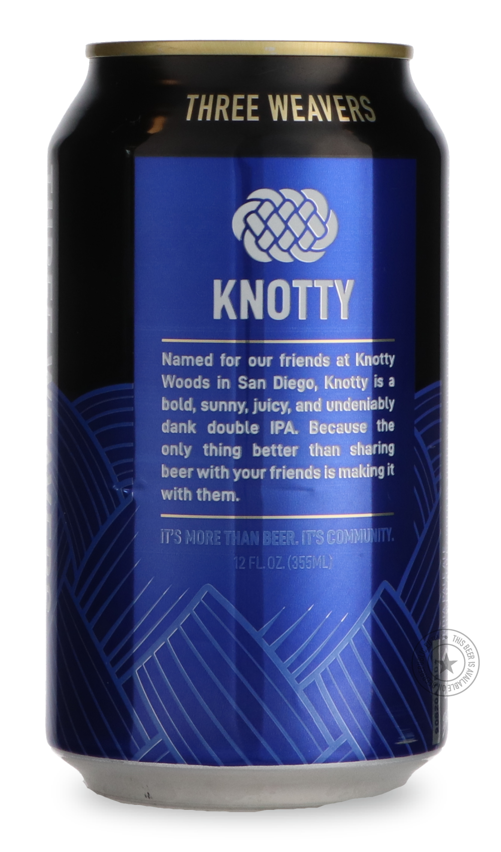 -Three Weavers- Knotty-IPA- Only @ Beer Republic - The best online beer store for American & Canadian craft beer - Buy beer online from the USA and Canada - Bier online kopen - Amerikaans bier kopen - Craft beer store - Craft beer kopen - Amerikanisch bier kaufen - Bier online kaufen - Acheter biere online - IPA - Stout - Porter - New England IPA - Hazy IPA - Imperial Stout - Barrel Aged - Barrel Aged Imperial Stout - Brown - Dark beer - Blond - Blonde - Pilsner - Lager - Wheat - Weizen - Amber - Barley Win