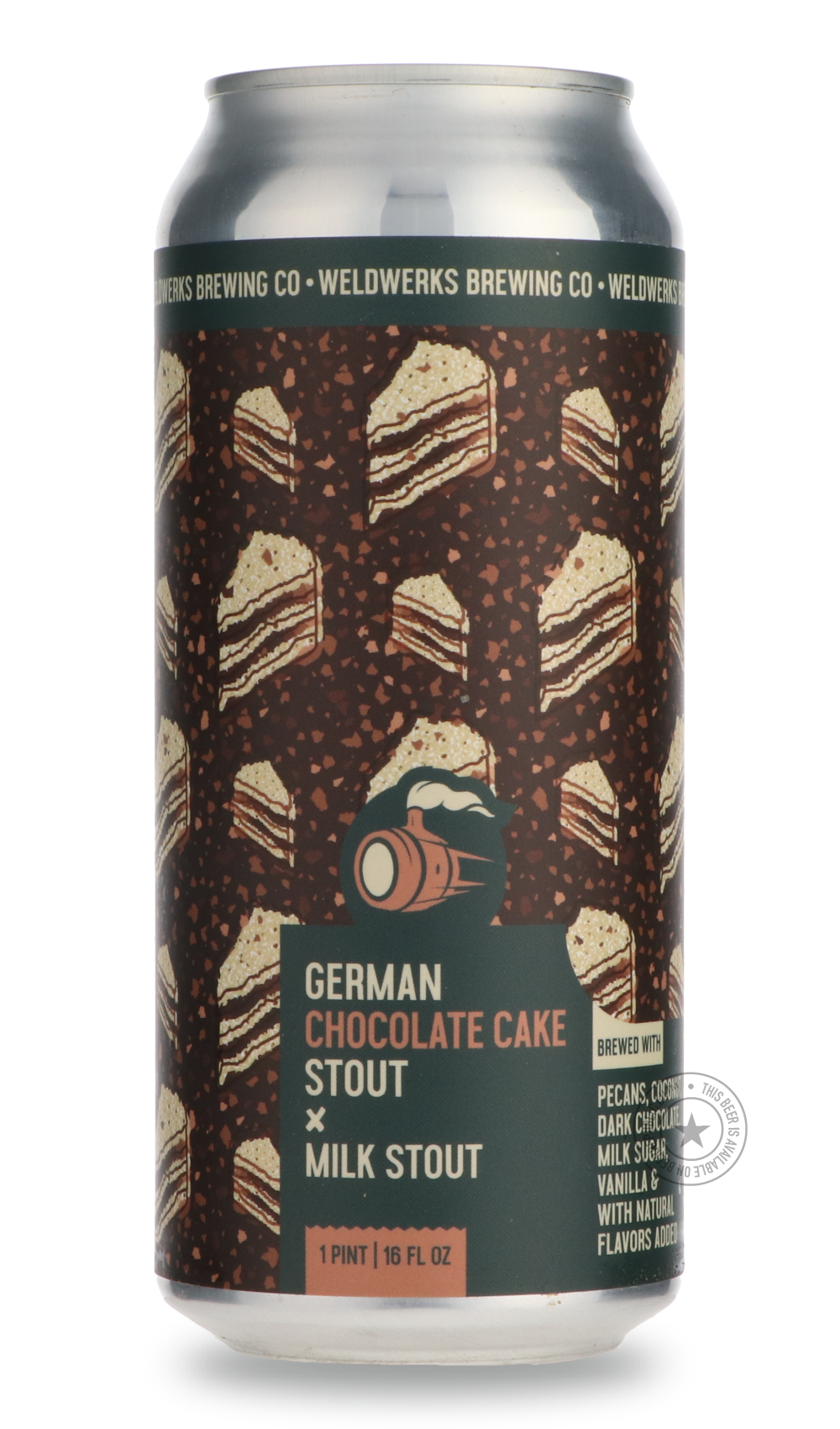 -WeldWerks- German Chocolate Cake (2022)-Stout & Porter- Only @ Beer Republic - The best online beer store for American & Canadian craft beer - Buy beer online from the USA and Canada - Bier online kopen - Amerikaans bier kopen - Craft beer store - Craft beer kopen - Amerikanisch bier kaufen - Bier online kaufen - Acheter biere online - IPA - Stout - Porter - New England IPA - Hazy IPA - Imperial Stout - Barrel Aged - Barrel Aged Imperial Stout - Brown - Dark beer - Blond - Blonde - Pilsner - Lager - Wheat 