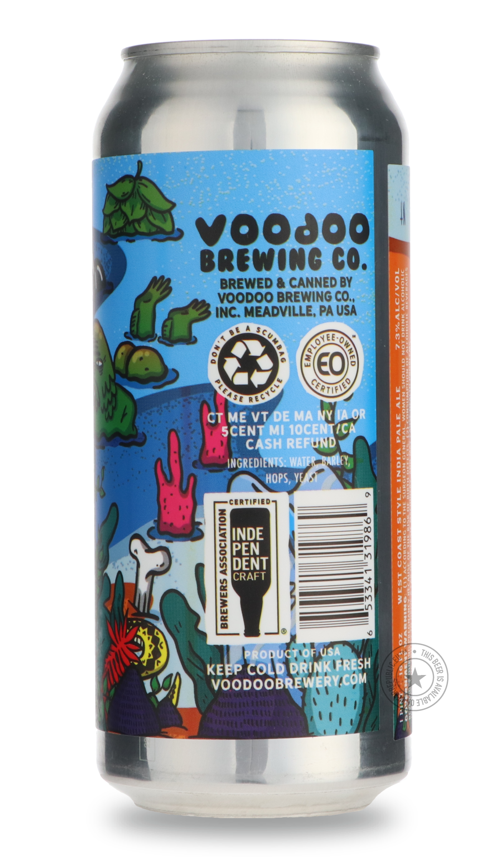 -Voodoo- Good Vibes-IPA- Only @ Beer Republic - The best online beer store for American & Canadian craft beer - Buy beer online from the USA and Canada - Bier online kopen - Amerikaans bier kopen - Craft beer store - Craft beer kopen - Amerikanisch bier kaufen - Bier online kaufen - Acheter biere online - IPA - Stout - Porter - New England IPA - Hazy IPA - Imperial Stout - Barrel Aged - Barrel Aged Imperial Stout - Brown - Dark beer - Blond - Blonde - Pilsner - Lager - Wheat - Weizen - Amber - Barley Wine -