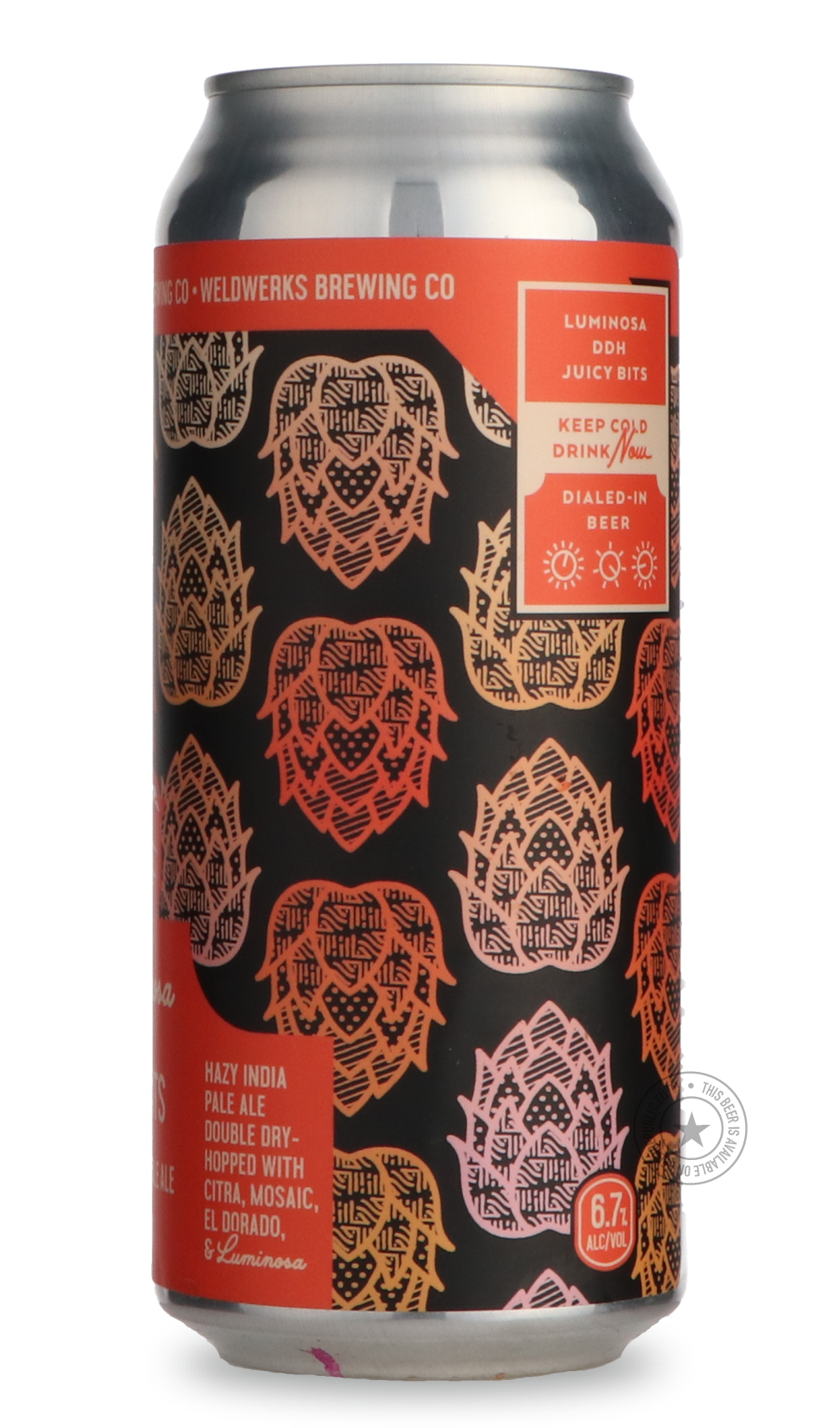 -WeldWerks- Luminosa DDH Juicy Bits-IPA- Only @ Beer Republic - The best online beer store for American & Canadian craft beer - Buy beer online from the USA and Canada - Bier online kopen - Amerikaans bier kopen - Craft beer store - Craft beer kopen - Amerikanisch bier kaufen - Bier online kaufen - Acheter biere online - IPA - Stout - Porter - New England IPA - Hazy IPA - Imperial Stout - Barrel Aged - Barrel Aged Imperial Stout - Brown - Dark beer - Blond - Blonde - Pilsner - Lager - Wheat - Weizen - Amber