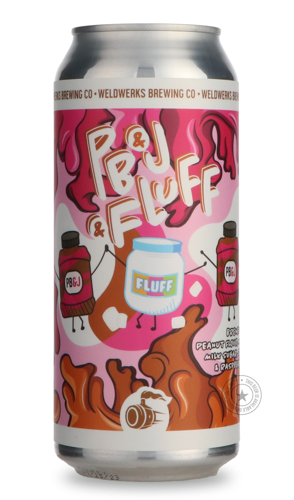 -WeldWerks- PB&J Fluff-Sour / Wild & Fruity- Only @ Beer Republic - The best online beer store for American & Canadian craft beer - Buy beer online from the USA and Canada - Bier online kopen - Amerikaans bier kopen - Craft beer store - Craft beer kopen - Amerikanisch bier kaufen - Bier online kaufen - Acheter biere online - IPA - Stout - Porter - New England IPA - Hazy IPA - Imperial Stout - Barrel Aged - Barrel Aged Imperial Stout - Brown - Dark beer - Blond - Blonde - Pilsner - Lager - Wheat - Weizen - A