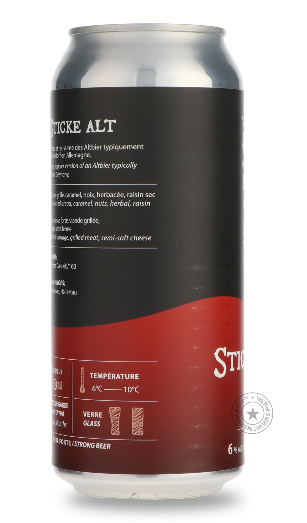 -Les Trois Mousquetaires- Sticke Alt-Brown & Dark- Only @ Beer Republic - The best online beer store for American & Canadian craft beer - Buy beer online from the USA and Canada - Bier online kopen - Amerikaans bier kopen - Craft beer store - Craft beer kopen - Amerikanisch bier kaufen - Bier online kaufen - Acheter biere online - IPA - Stout - Porter - New England IPA - Hazy IPA - Imperial Stout - Barrel Aged - Barrel Aged Imperial Stout - Brown - Dark beer - Blond - Blonde - Pilsner - Lager - Wheat - Weiz