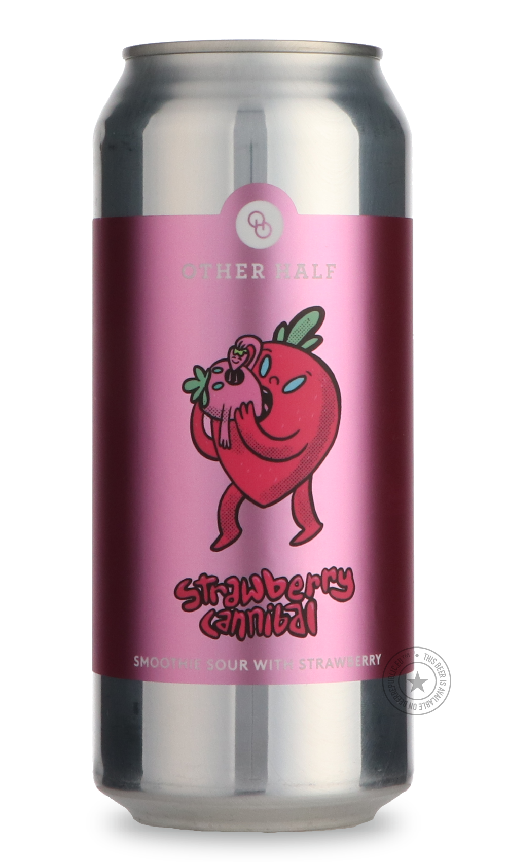 -Other Half- Strawberry Cannibal-Sour / Wild & Fruity- Only @ Beer Republic - The best online beer store for American & Canadian craft beer - Buy beer online from the USA and Canada - Bier online kopen - Amerikaans bier kopen - Craft beer store - Craft beer kopen - Amerikanisch bier kaufen - Bier online kaufen - Acheter biere online - IPA - Stout - Porter - New England IPA - Hazy IPA - Imperial Stout - Barrel Aged - Barrel Aged Imperial Stout - Brown - Dark beer - Blond - Blonde - Pilsner - Lager - Wheat - 