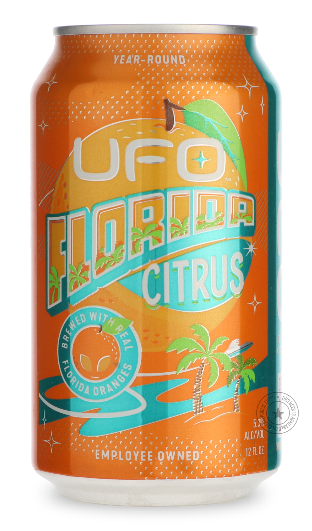 -Harpoon- UFO Florida Citrus-Wit / Weizen / Wheat- Only @ Beer Republic - The best online beer store for American & Canadian craft beer - Buy beer online from the USA and Canada - Bier online kopen - Amerikaans bier kopen - Craft beer store - Craft beer kopen - Amerikanisch bier kaufen - Bier online kaufen - Acheter biere online - IPA - Stout - Porter - New England IPA - Hazy IPA - Imperial Stout - Barrel Aged - Barrel Aged Imperial Stout - Brown - Dark beer - Blond - Blonde - Pilsner - Lager - Wheat - Weiz