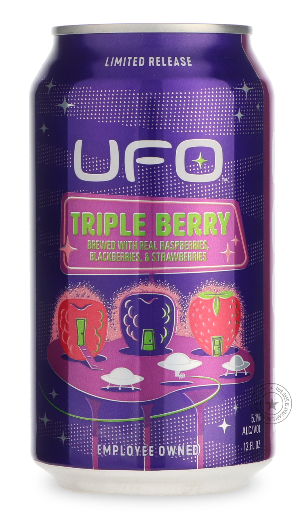 -Harpoon- UFO Triple Berry-Wit / Weizen / Wheat- Only @ Beer Republic - The best online beer store for American & Canadian craft beer - Buy beer online from the USA and Canada - Bier online kopen - Amerikaans bier kopen - Craft beer store - Craft beer kopen - Amerikanisch bier kaufen - Bier online kaufen - Acheter biere online - IPA - Stout - Porter - New England IPA - Hazy IPA - Imperial Stout - Barrel Aged - Barrel Aged Imperial Stout - Brown - Dark beer - Blond - Blonde - Pilsner - Lager - Wheat - Weizen