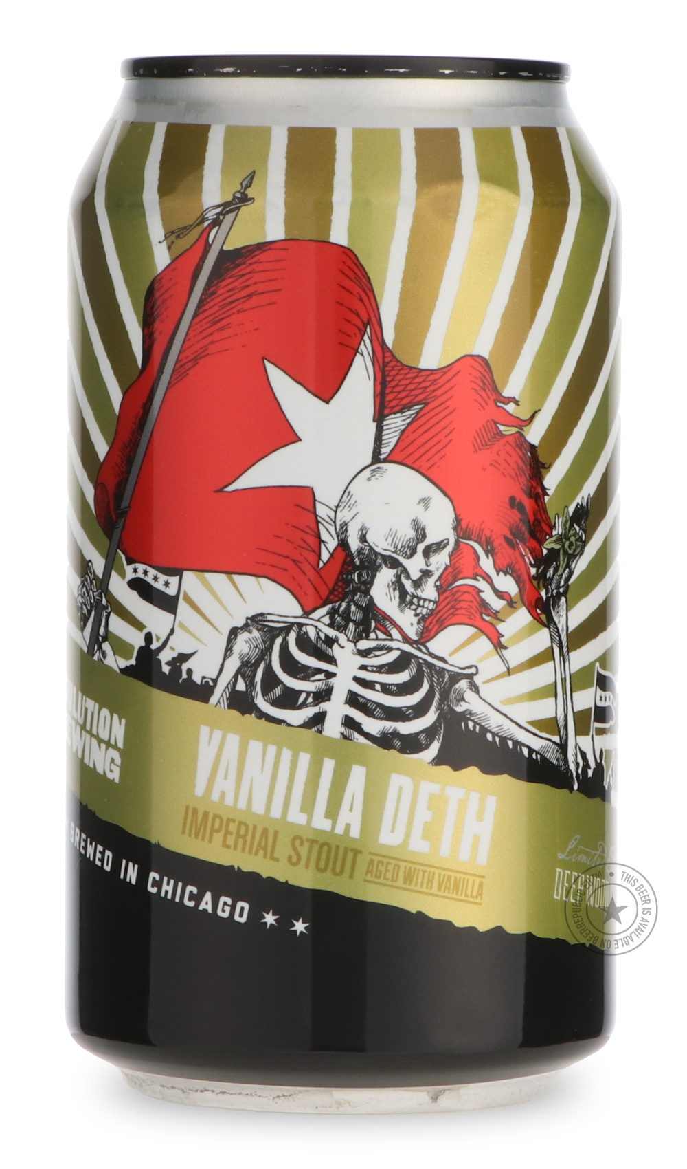 -Revolution- Vanilla Deth (2021)-Stout & Porter- Only @ Beer Republic - The best online beer store for American & Canadian craft beer - Buy beer online from the USA and Canada - Bier online kopen - Amerikaans bier kopen - Craft beer store - Craft beer kopen - Amerikanisch bier kaufen - Bier online kaufen - Acheter biere online - IPA - Stout - Porter - New England IPA - Hazy IPA - Imperial Stout - Barrel Aged - Barrel Aged Imperial Stout - Brown - Dark beer - Blond - Blonde - Pilsner - Lager - Wheat - Weizen