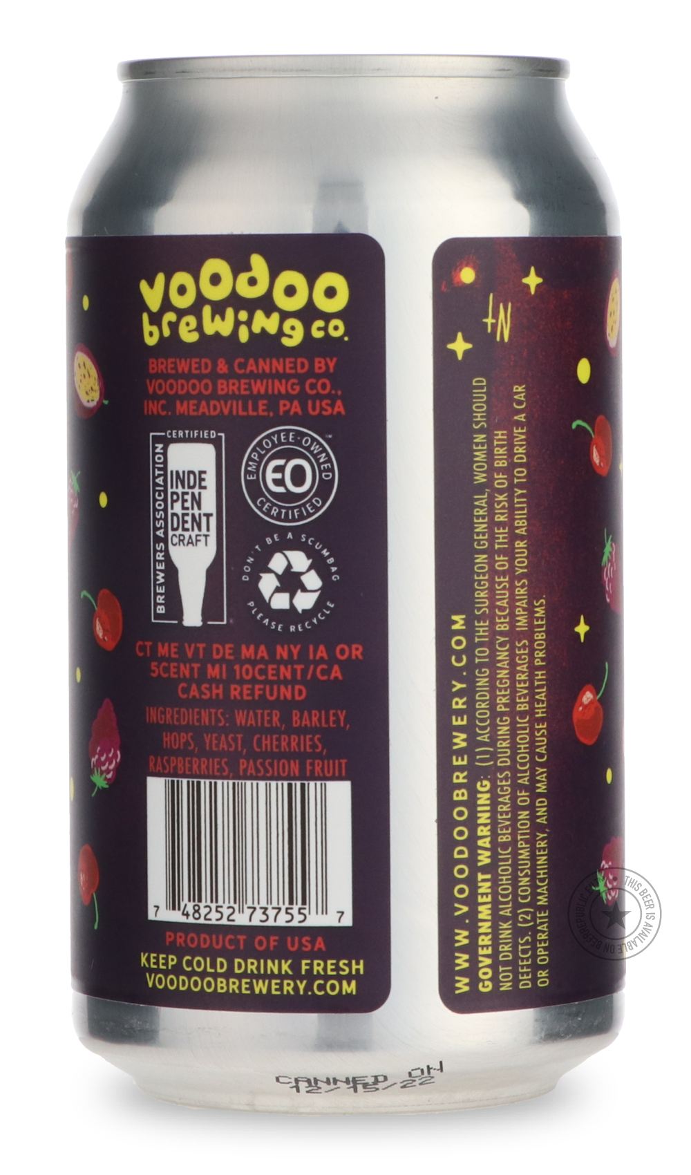 -Voodoo- Voodoo Love Child-Pale- Only @ Beer Republic - The best online beer store for American & Canadian craft beer - Buy beer online from the USA and Canada - Bier online kopen - Amerikaans bier kopen - Craft beer store - Craft beer kopen - Amerikanisch bier kaufen - Bier online kaufen - Acheter biere online - IPA - Stout - Porter - New England IPA - Hazy IPA - Imperial Stout - Barrel Aged - Barrel Aged Imperial Stout - Brown - Dark beer - Blond - Blonde - Pilsner - Lager - Wheat - Weizen - Amber - Barle