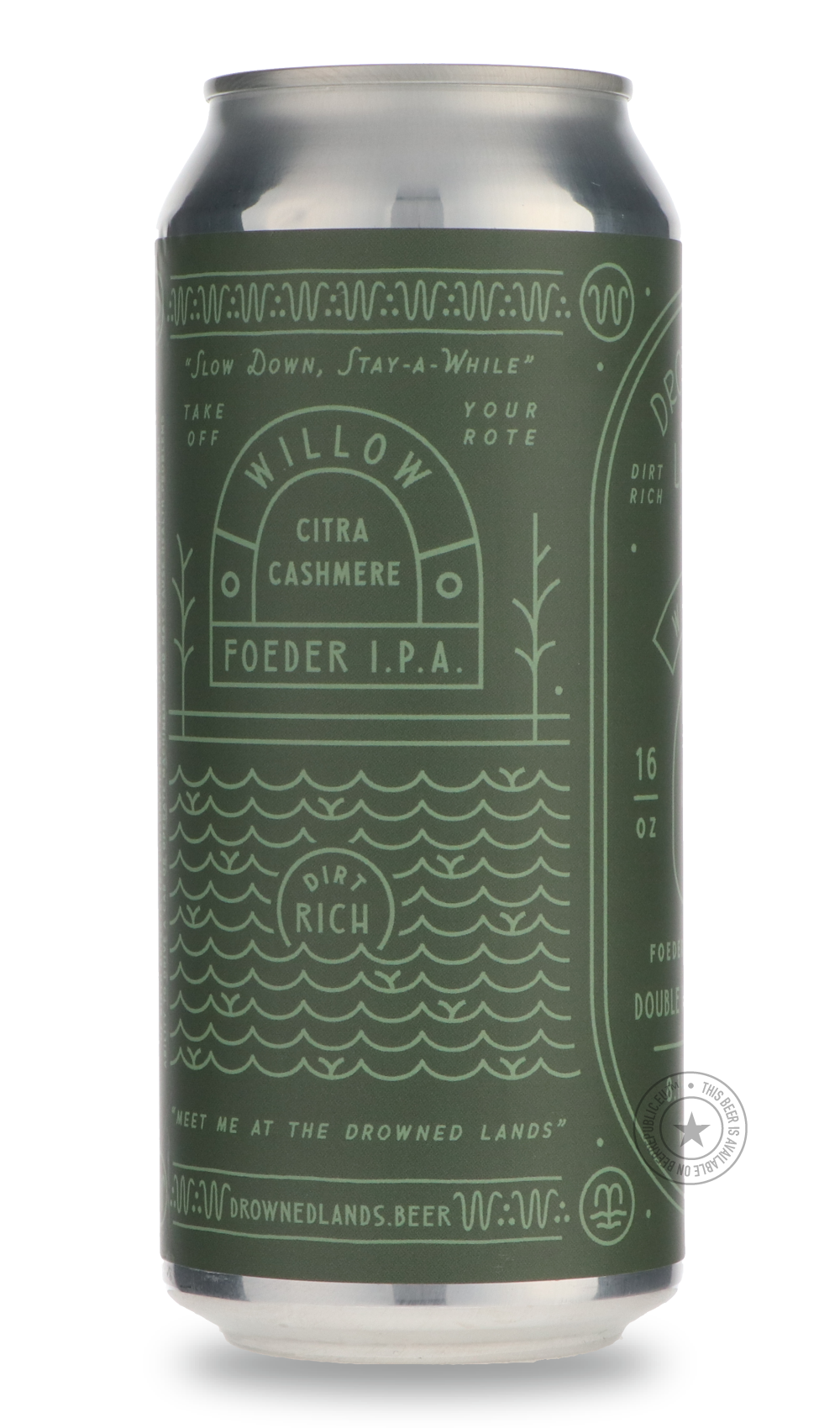 -The Drowned Lands- Willow-IPA- Only @ Beer Republic - The best online beer store for American & Canadian craft beer - Buy beer online from the USA and Canada - Bier online kopen - Amerikaans bier kopen - Craft beer store - Craft beer kopen - Amerikanisch bier kaufen - Bier online kaufen - Acheter biere online - IPA - Stout - Porter - New England IPA - Hazy IPA - Imperial Stout - Barrel Aged - Barrel Aged Imperial Stout - Brown - Dark beer - Blond - Blonde - Pilsner - Lager - Wheat - Weizen - Amber - Barley